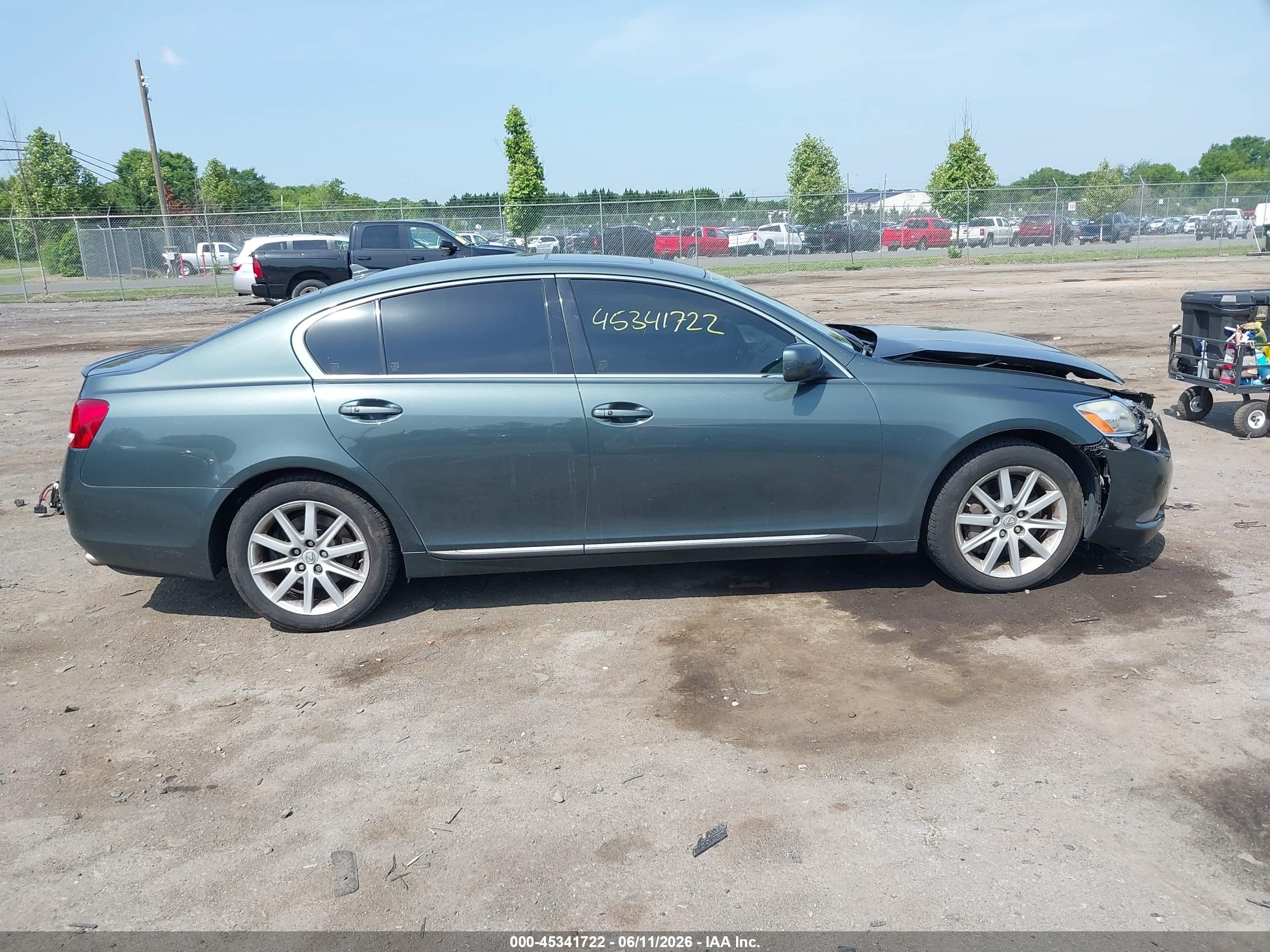 2007 Lexus Gs 350 Green vin: JTHCE96S770011176
