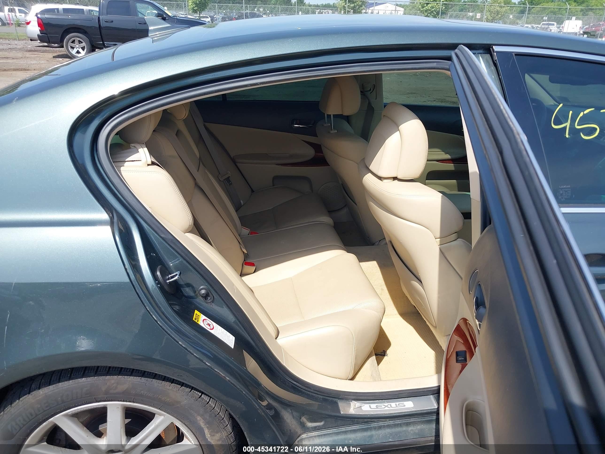 2007 Lexus Gs 350 Green vin: JTHCE96S770011176