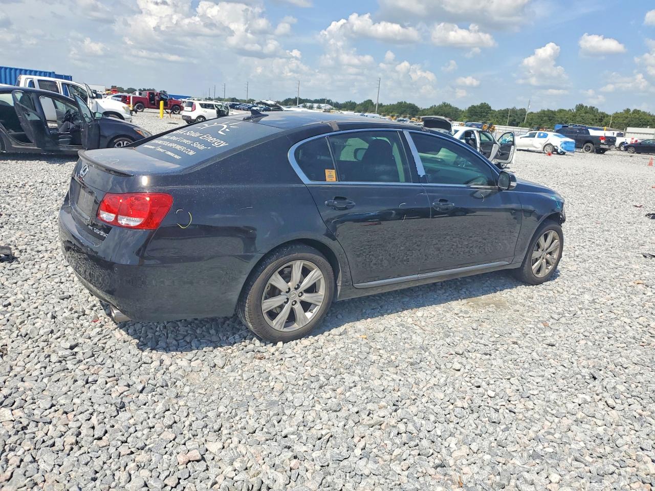 2008 Lexus Gs 350 Black vin: JTHCE96S780014368