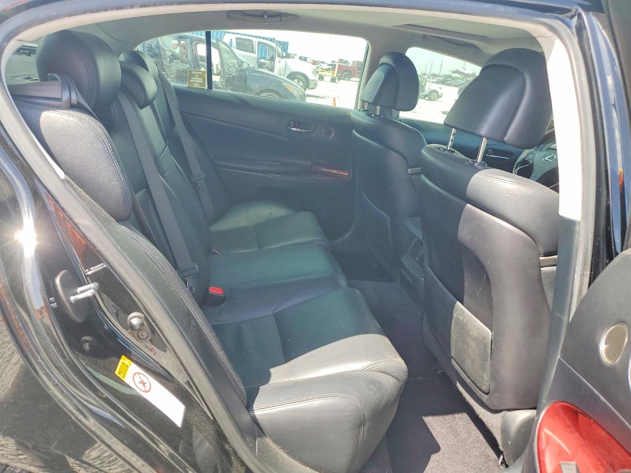 2008 Lexus Gs 350 Black vin: JTHCE96S780014368