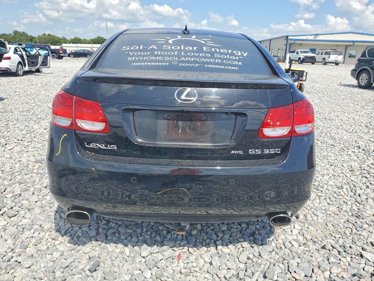 2008 Lexus Gs 350 Black vin: JTHCE96S780014368