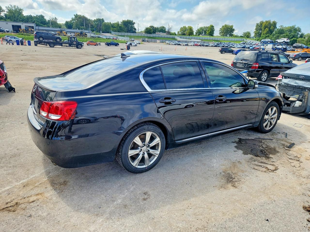 2008 Lexus Gs 350 Черный vin: JTHCE96S780019070