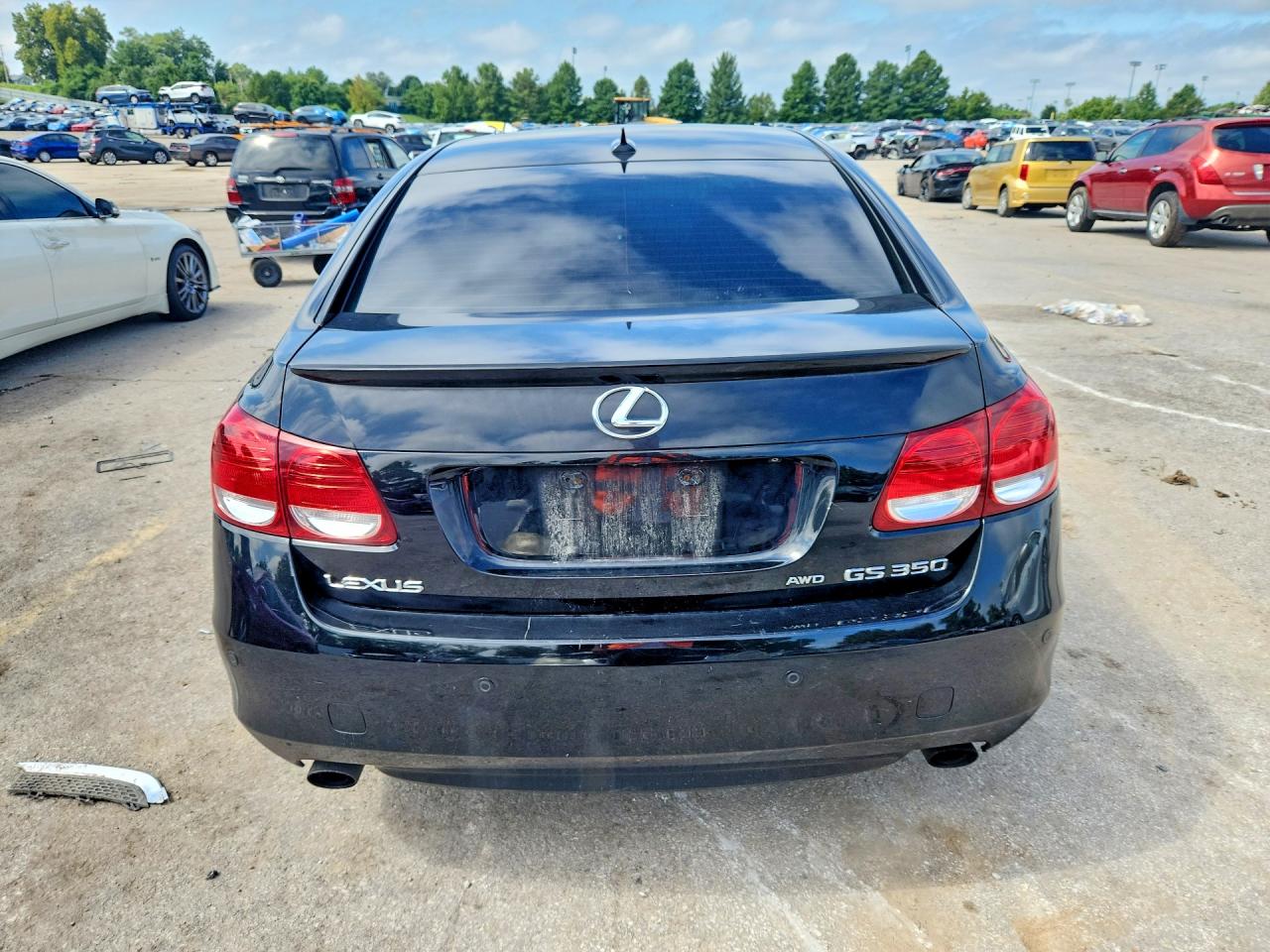 2008 Lexus Gs 350 Черный vin: JTHCE96S780019070