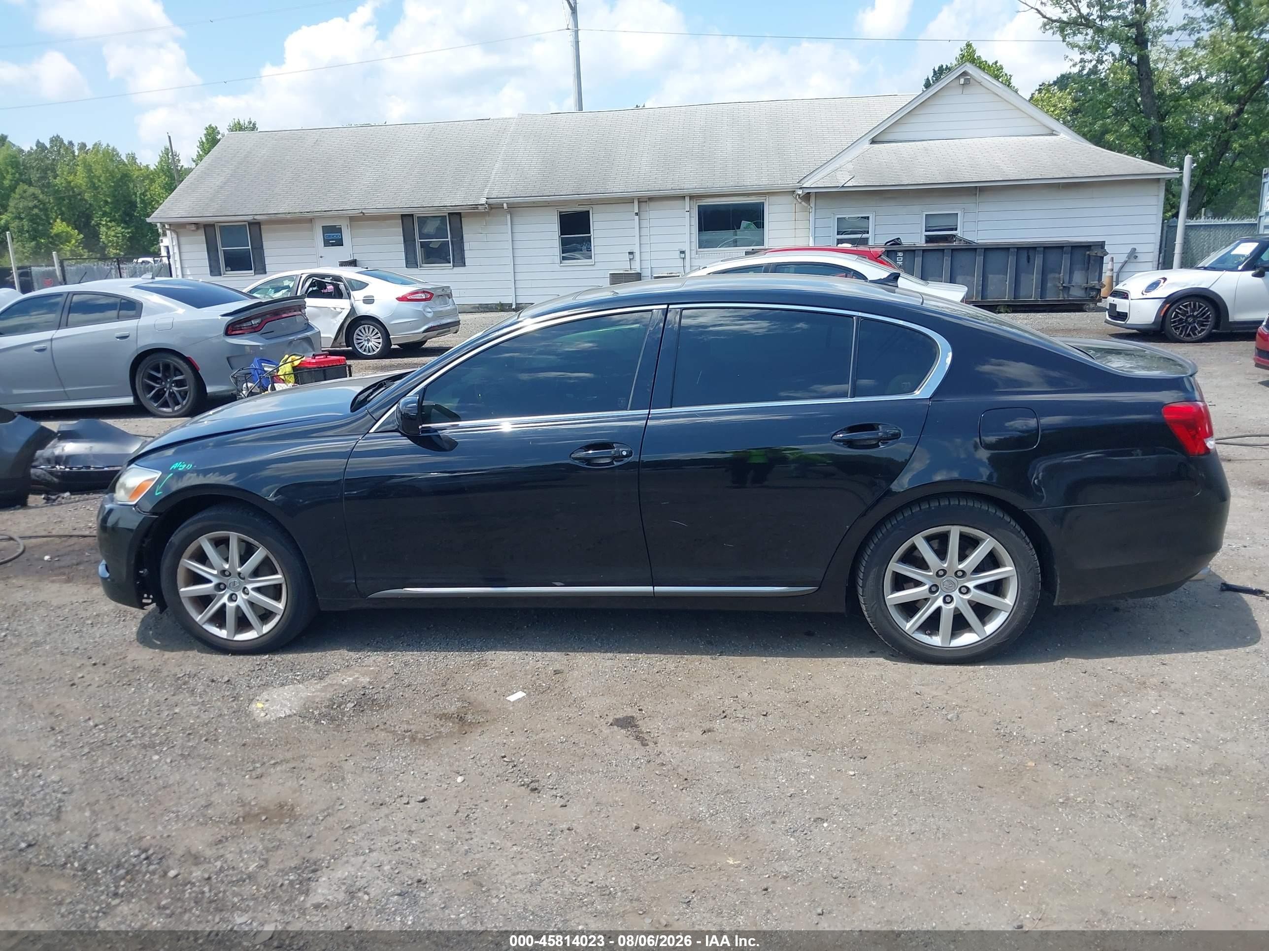 2007 Lexus Gs 350   Black vin: JTHCE96S870003071