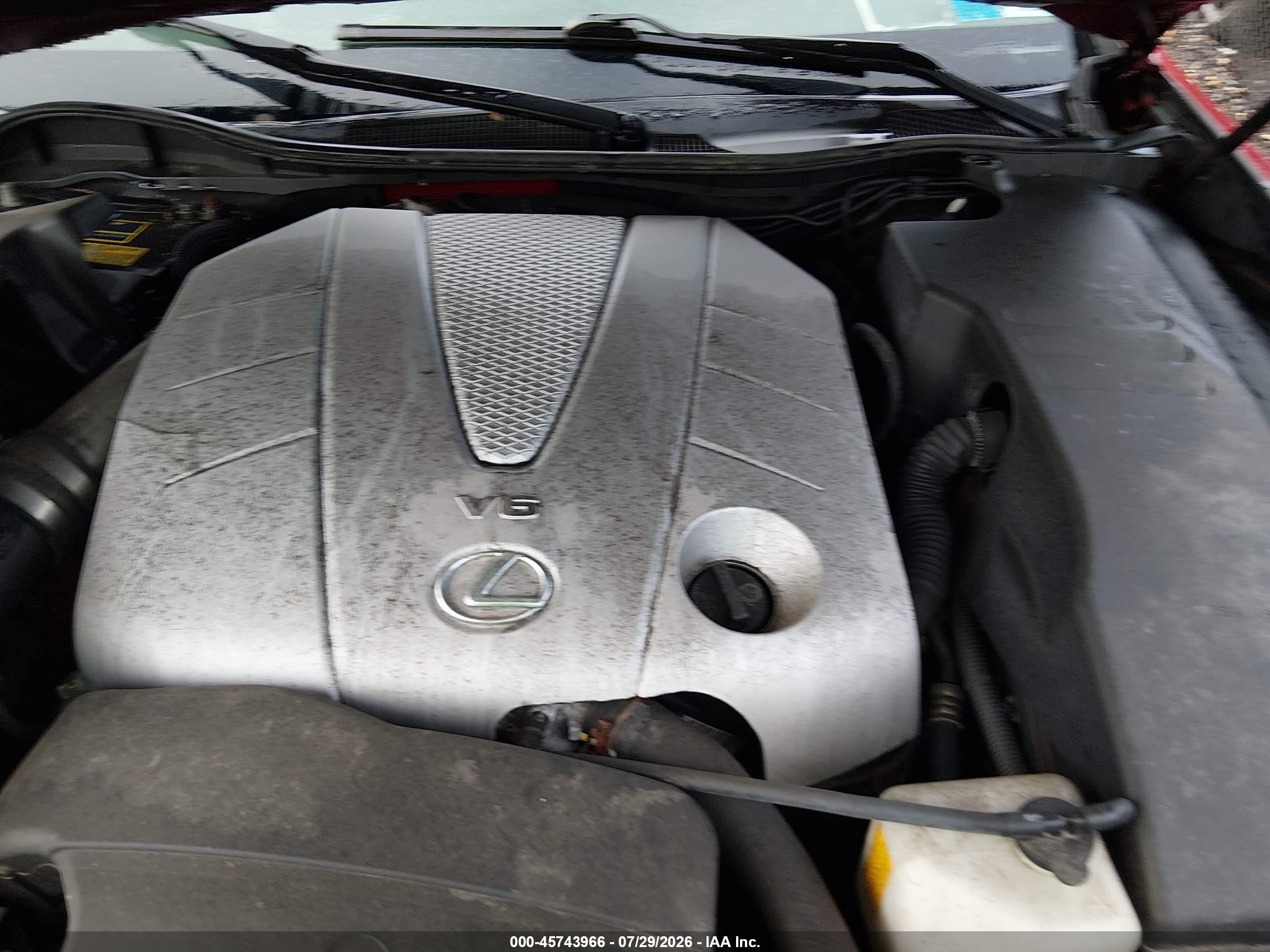 2007 Lexus Gs 350   Red vin: JTHCE96S870007119