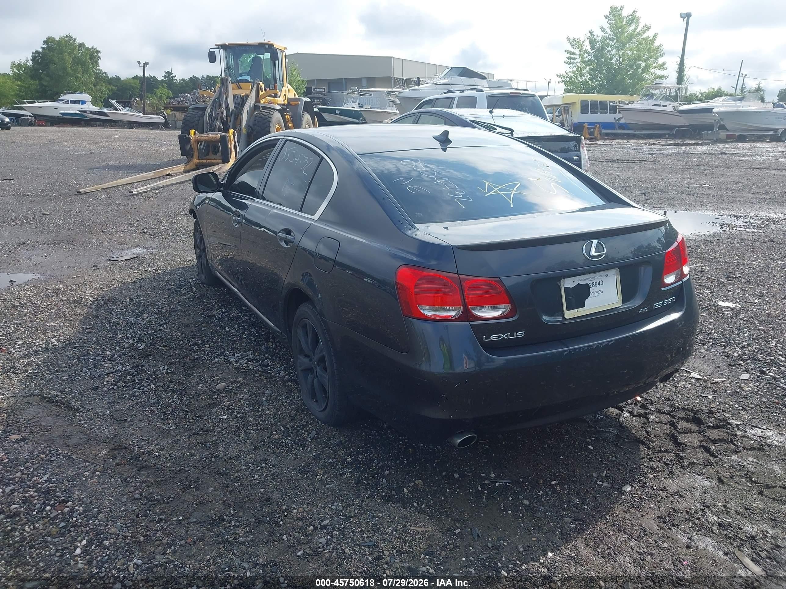 2008 Lexus Gs 350   Black vin: JTHCE96S880016307
