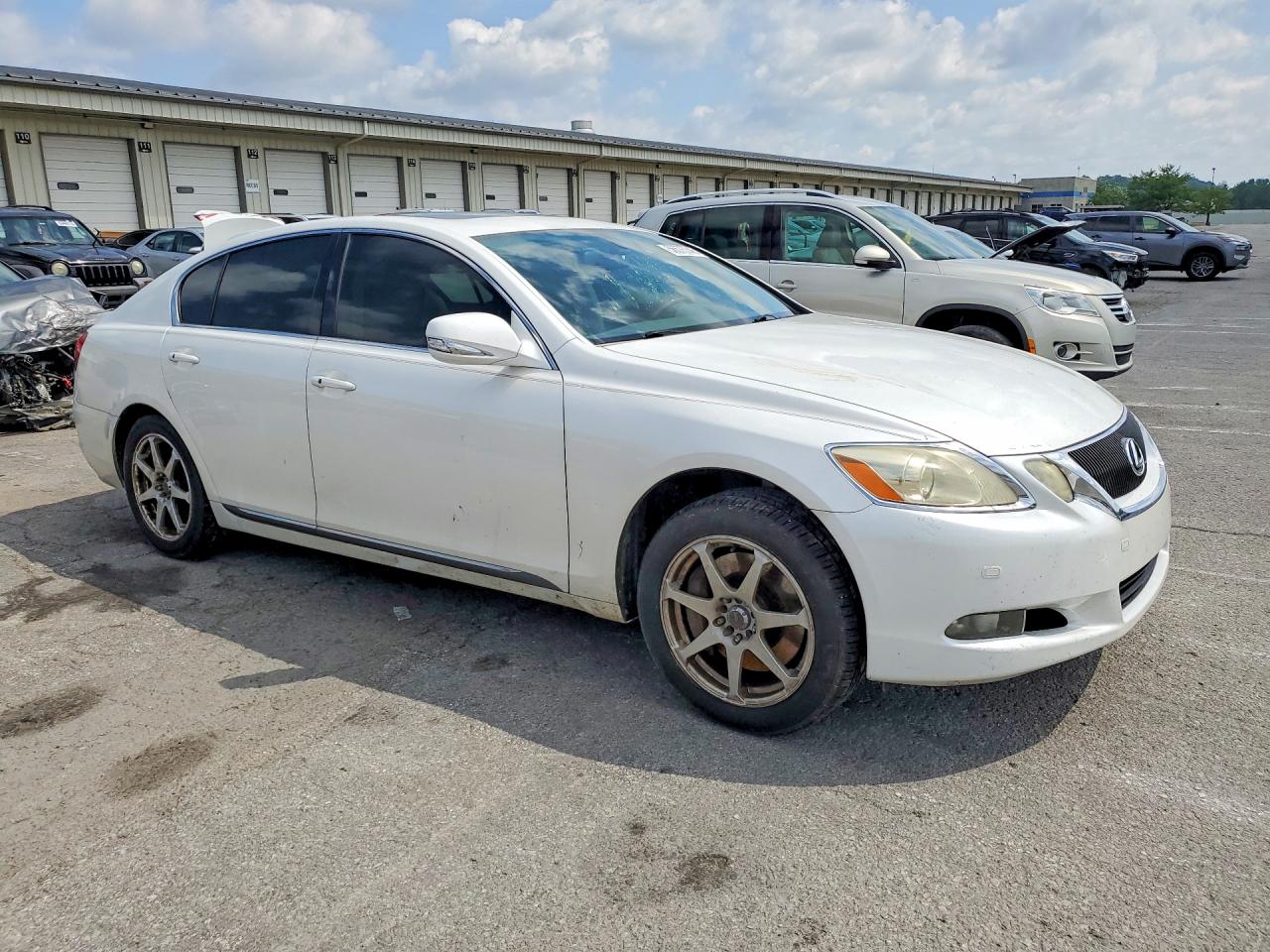 2009 Lexus Gs 350 White vin: JTHCE96S890022030