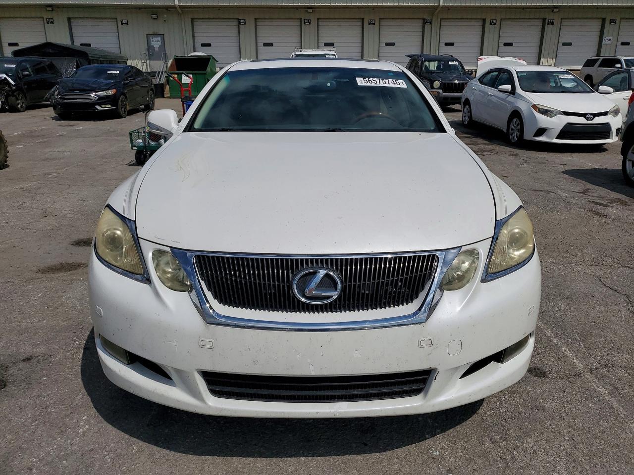 2009 Lexus Gs 350 White vin: JTHCE96S890022030