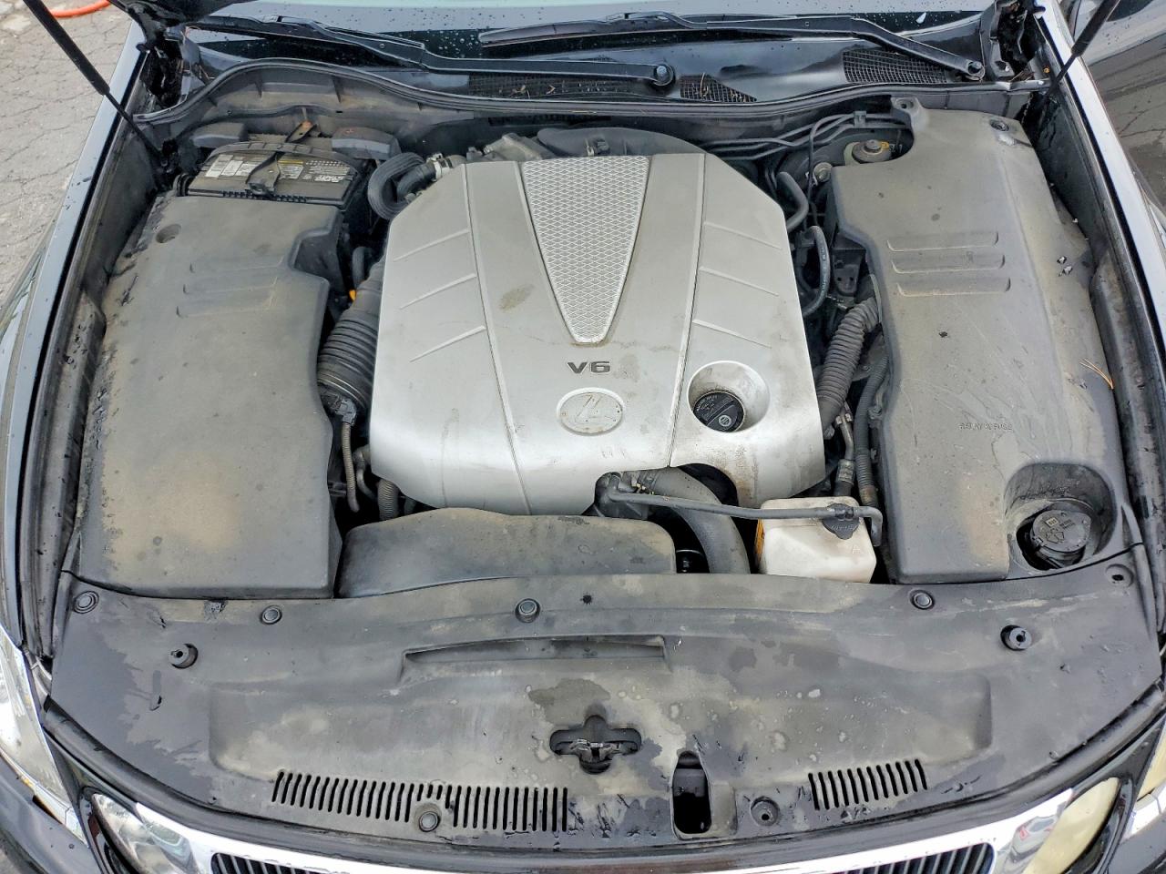 2008 Lexus Gs 350 Black vin: JTHCE96S980013528