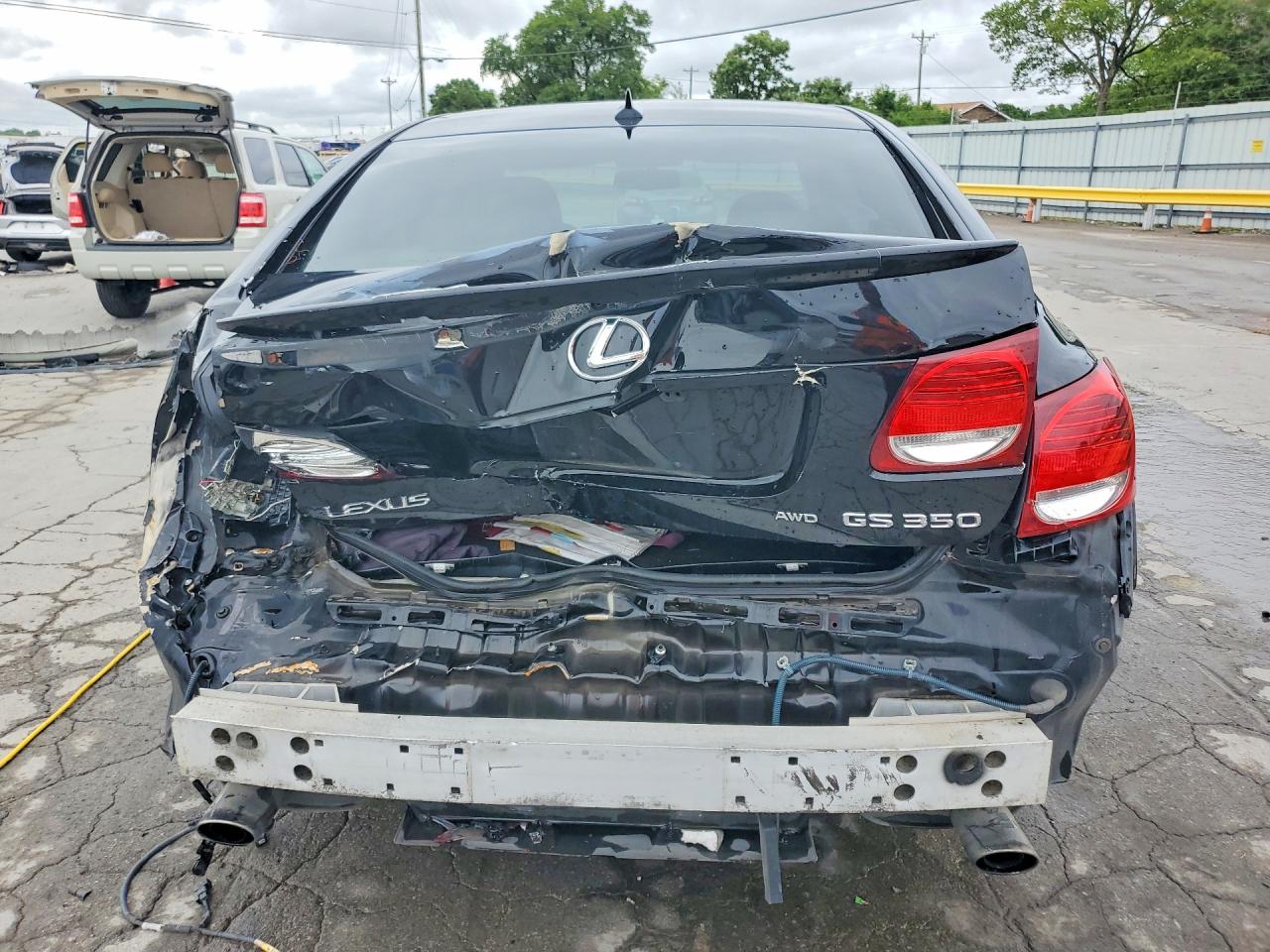 2008 Lexus Gs 350 Black vin: JTHCE96S980013528