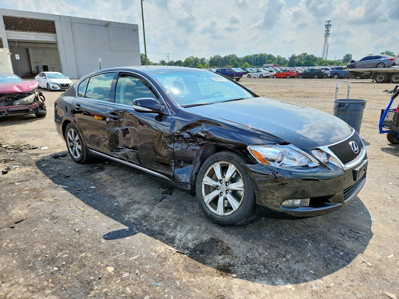 2008 Lexus Gs 350 Black vin: JTHCE96S980020978