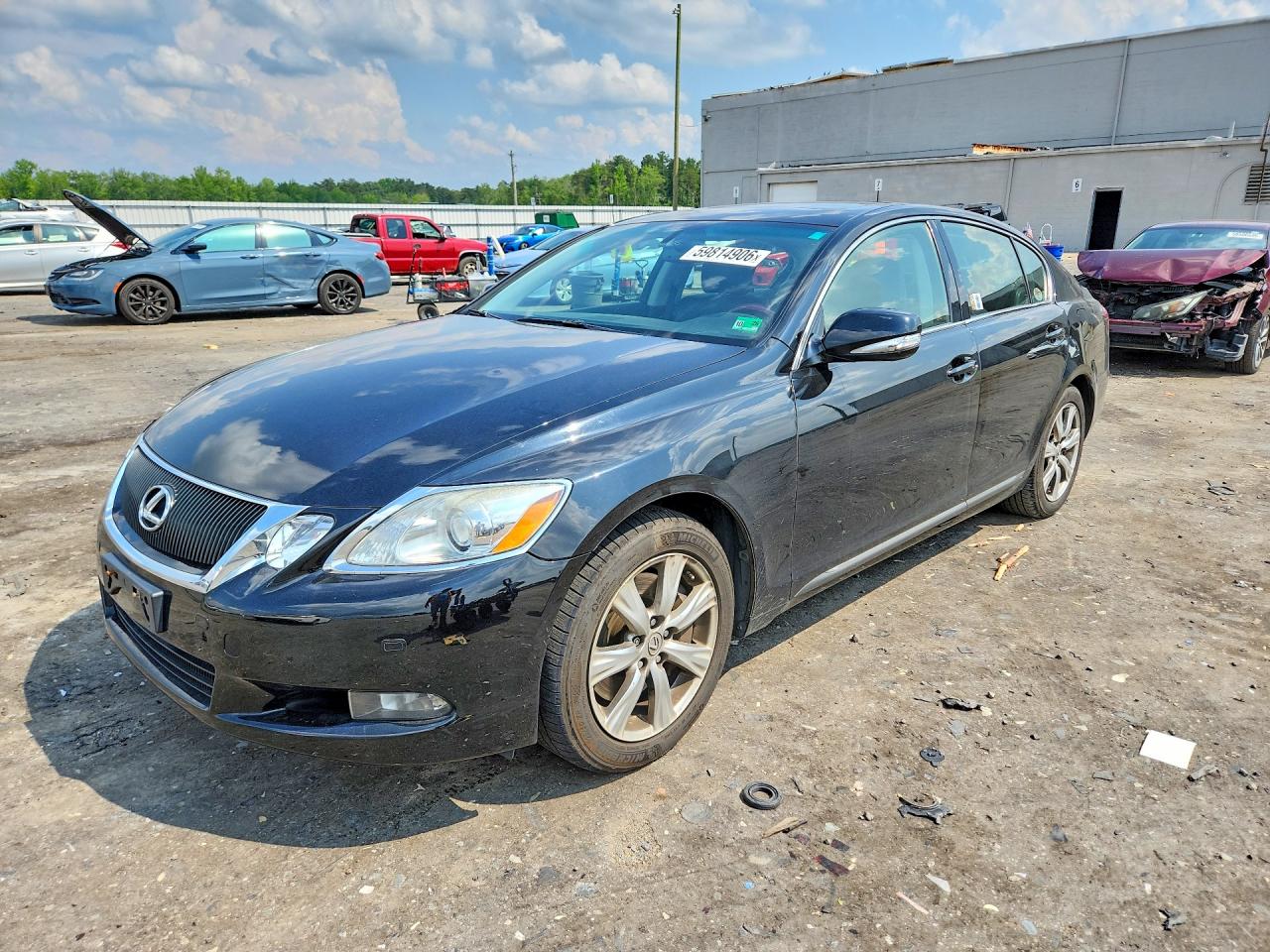 2008 Lexus Gs 350 Black vin: JTHCE96S980020978