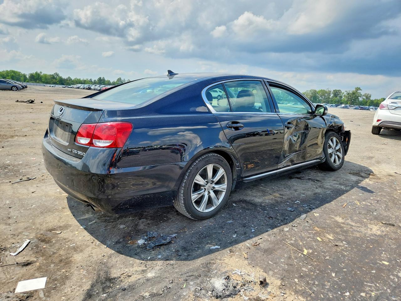 2008 Lexus Gs 350 Black vin: JTHCE96S980020978
