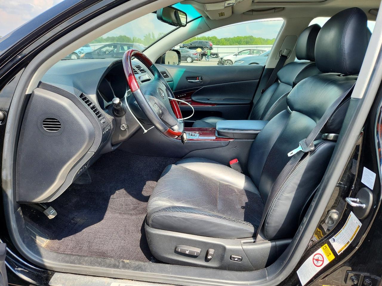 2008 Lexus Gs 350 Black vin: JTHCE96S980020978