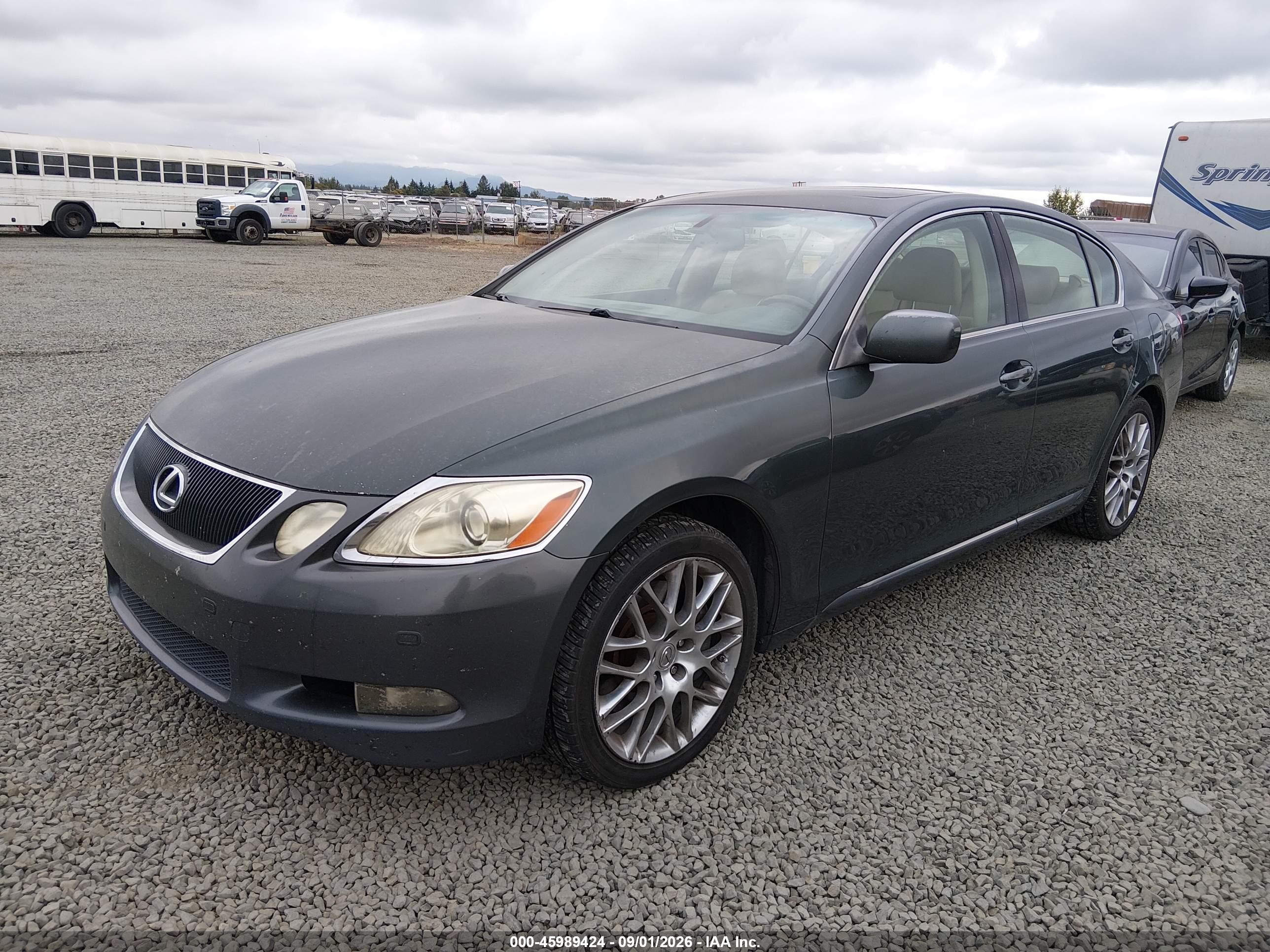 2007 Lexus Gs 350   Gray vin: JTHCE96SX70007557