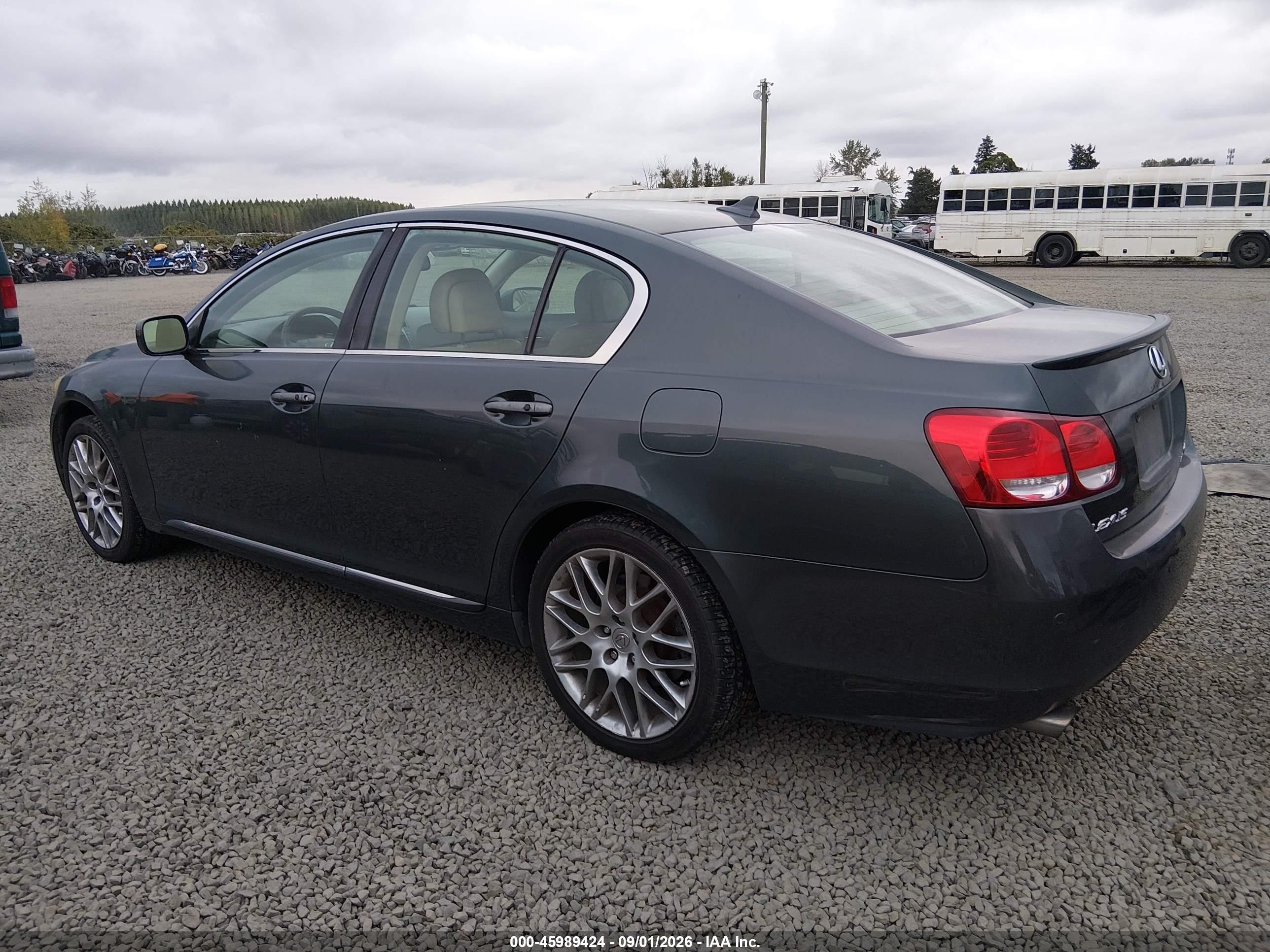 2007 Lexus Gs 350   Gray vin: JTHCE96SX70007557