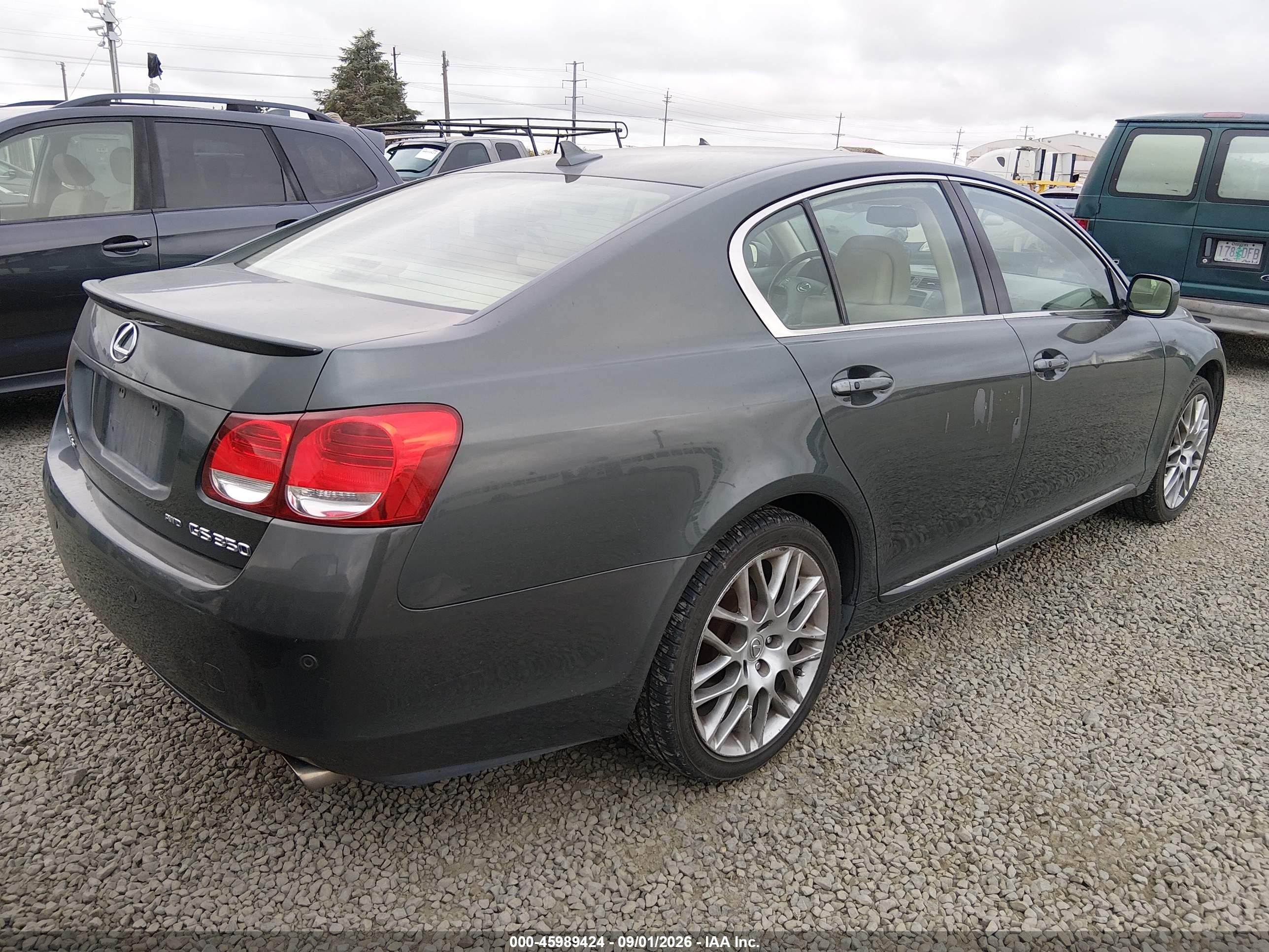 2007 Lexus Gs 350   Gray vin: JTHCE96SX70007557