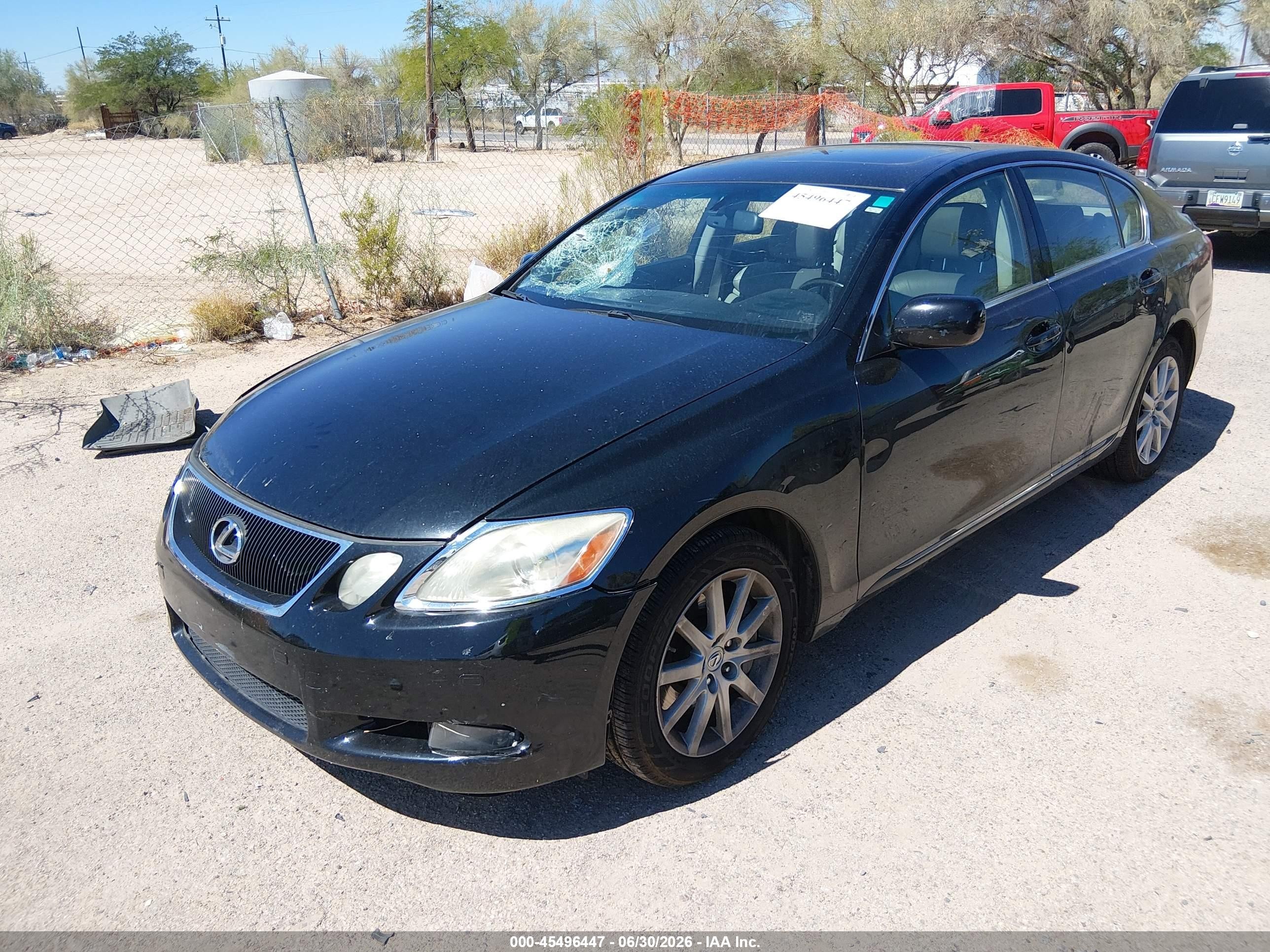 2007 Lexus Gs 350   Black vin: JTHCE96SX70008109