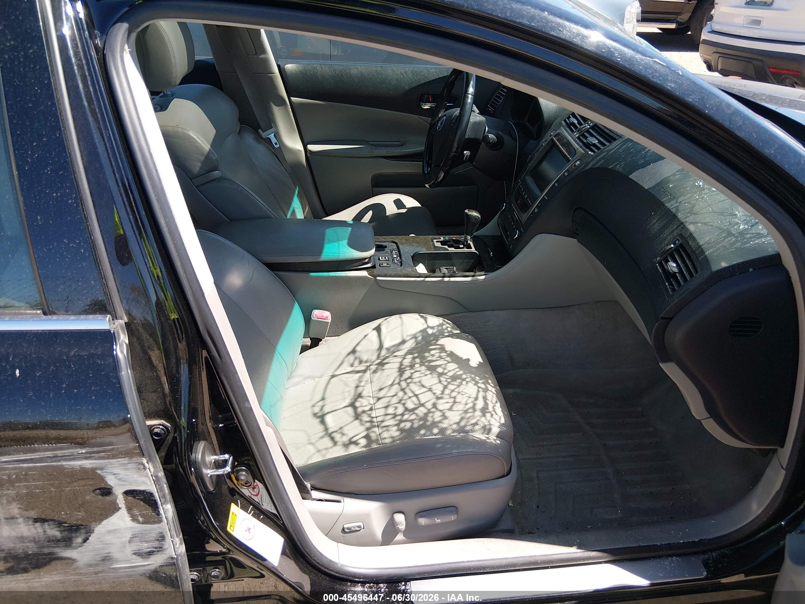 2007 Lexus Gs 350   Black vin: JTHCE96SX70008109