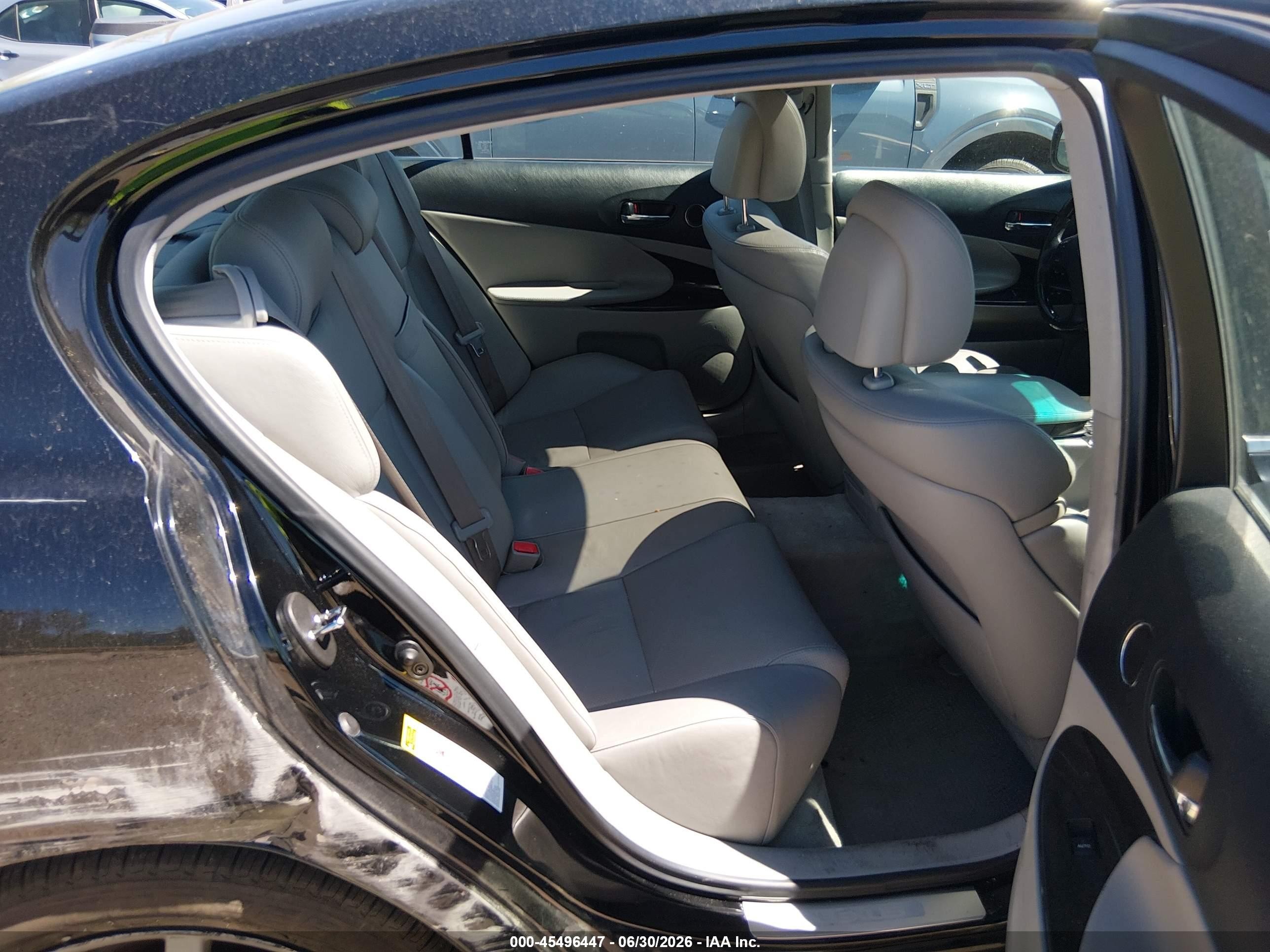 2007 Lexus Gs 350   Black vin: JTHCE96SX70008109