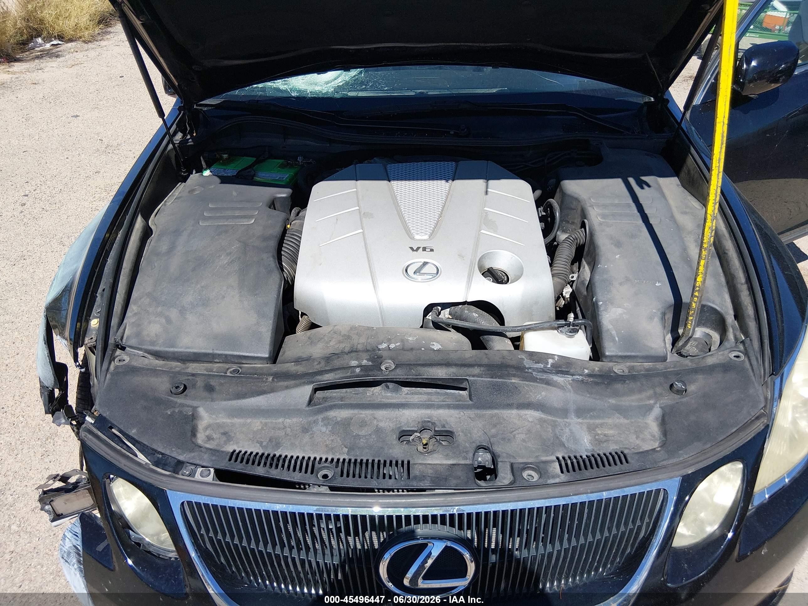 2007 Lexus Gs 350   Black vin: JTHCE96SX70008109