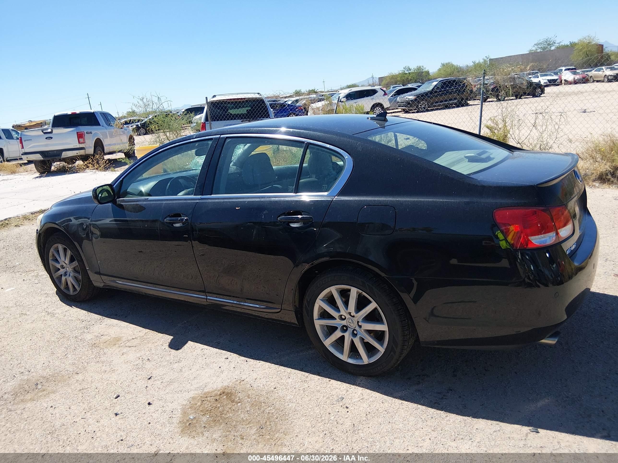 2007 Lexus Gs 350   Black vin: JTHCE96SX70008109