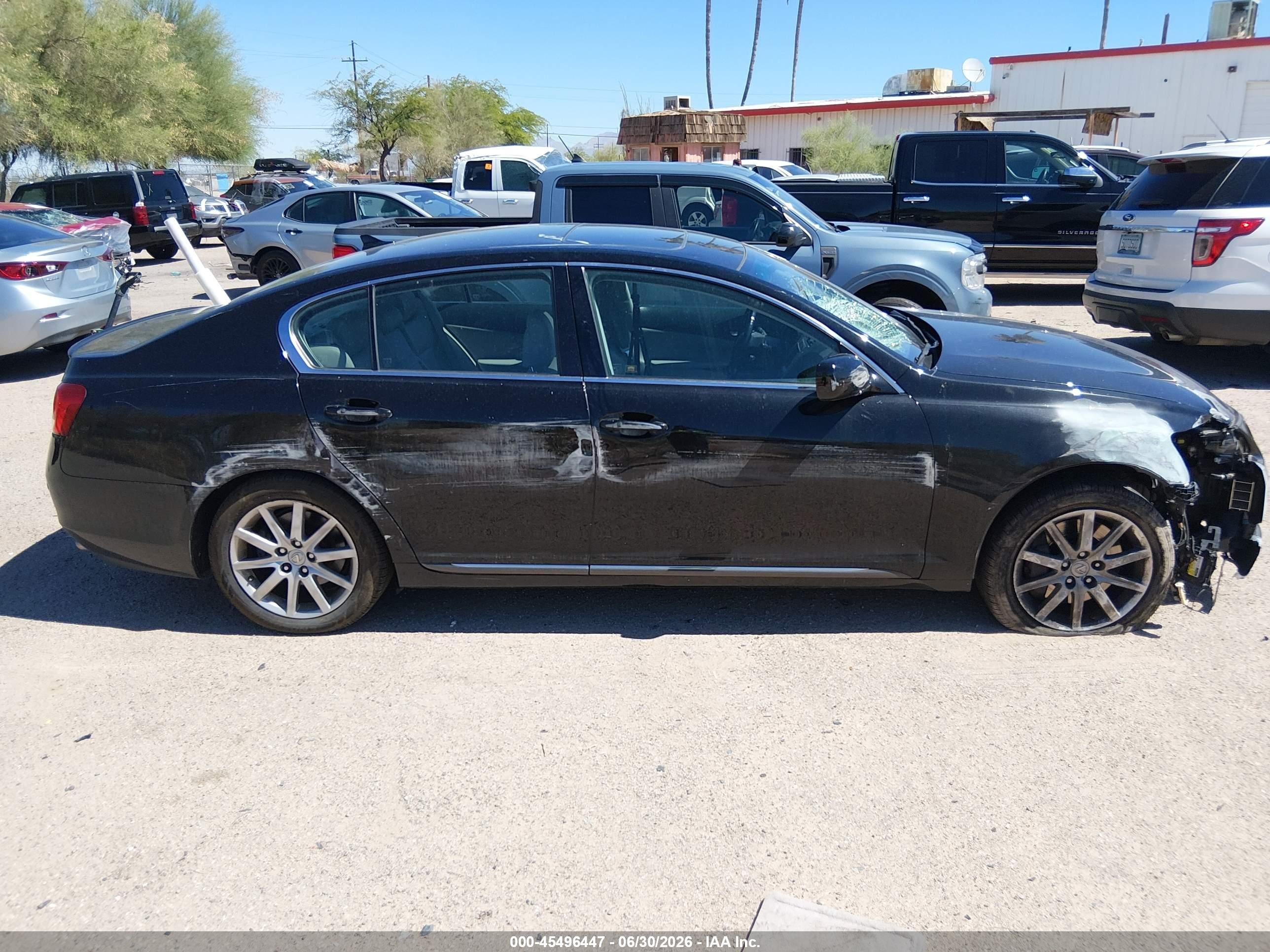 2007 Lexus Gs 350   Black vin: JTHCE96SX70008109