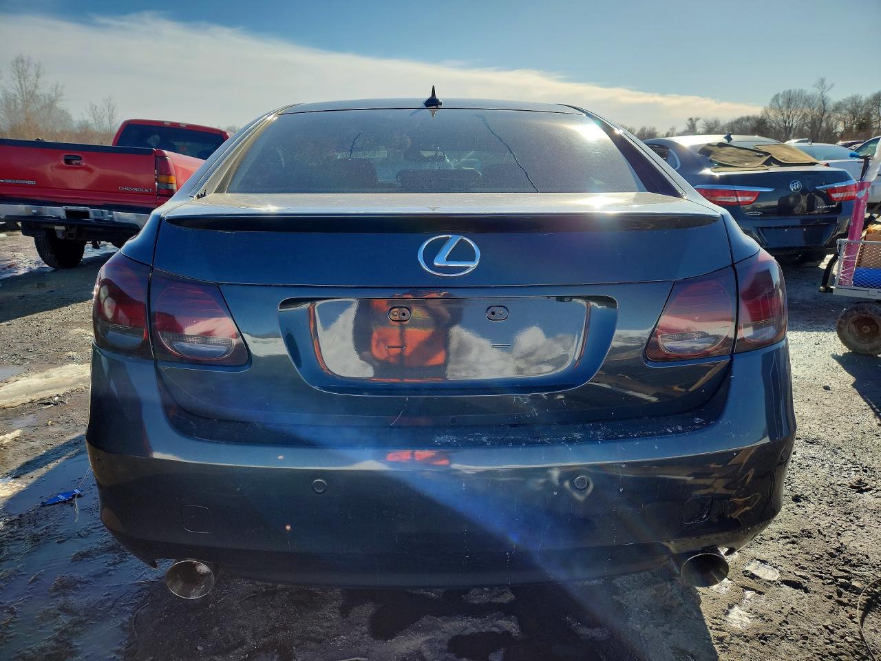 2008 Lexus Gs 350 Base Gray vin: JTHCE96SX80015322