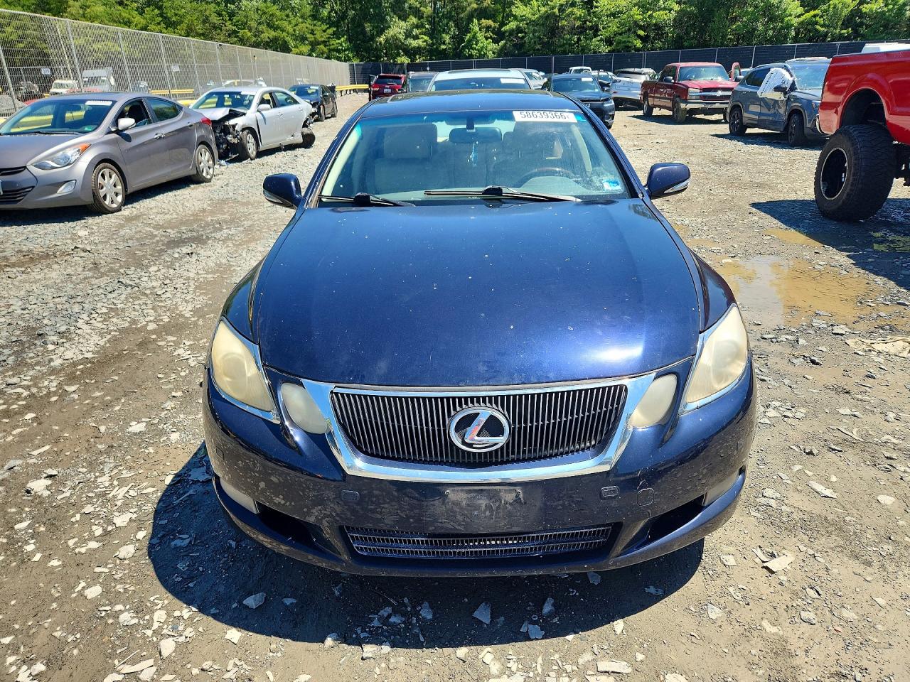 2008 Lexus Gs 350 Blue vin: JTHCE96SX80015949