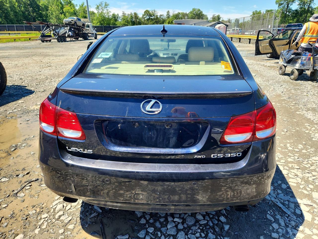 2008 Lexus Gs 350 Blue vin: JTHCE96SX80015949