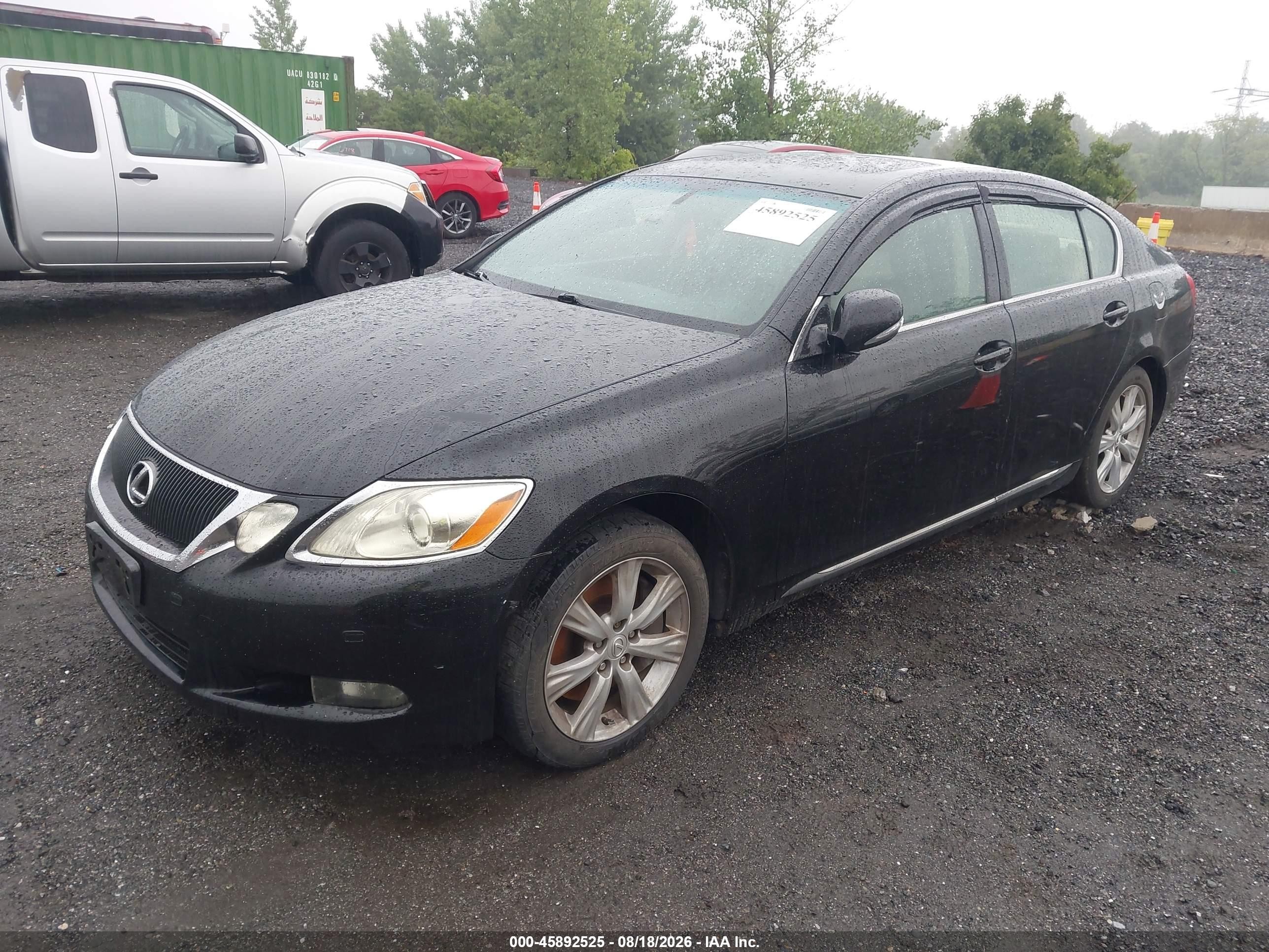 2008 Lexus Gs 350   Черный vin: JTHCE96SX80018947