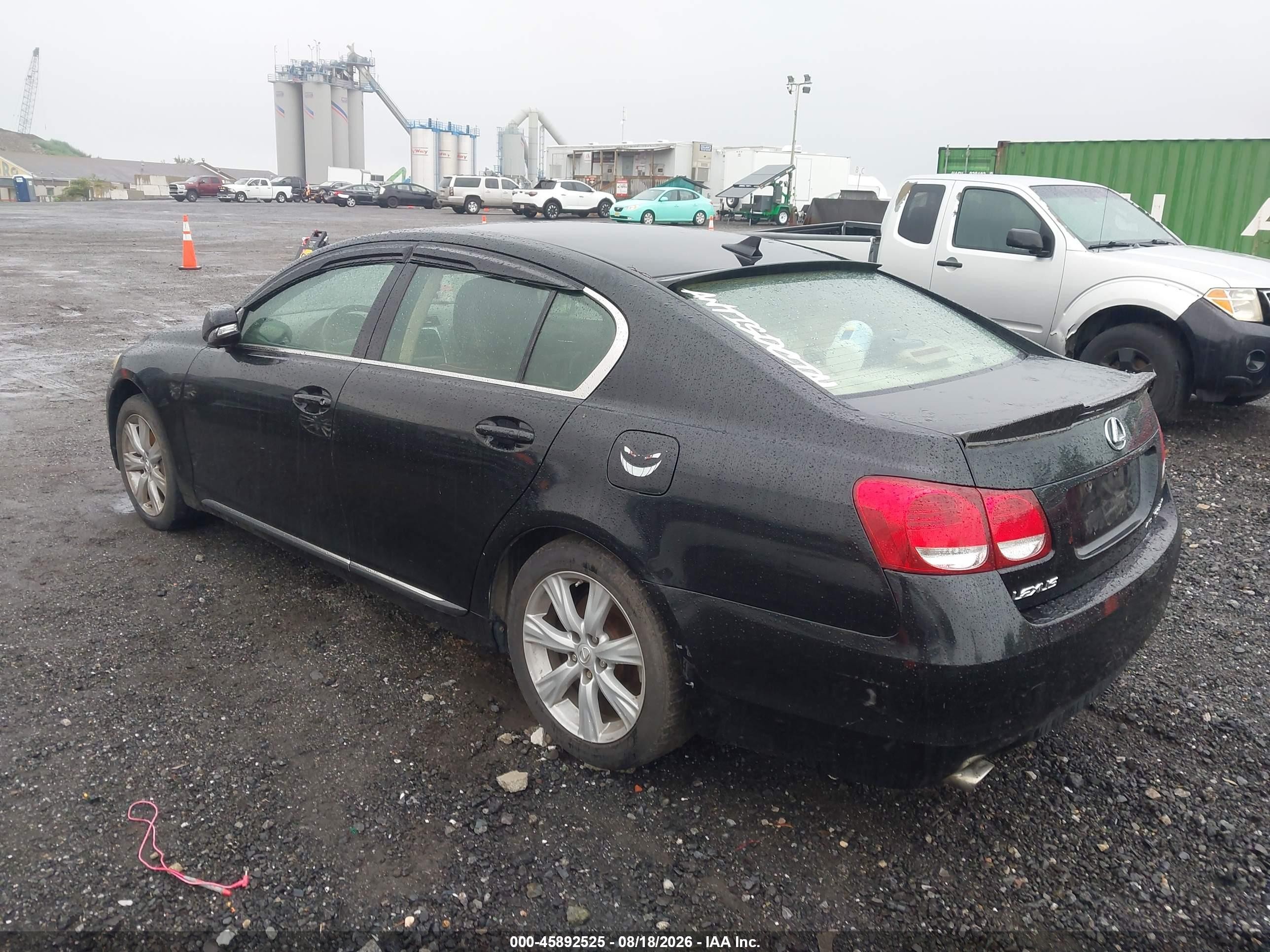 2008 Lexus Gs 350   Черный vin: JTHCE96SX80018947