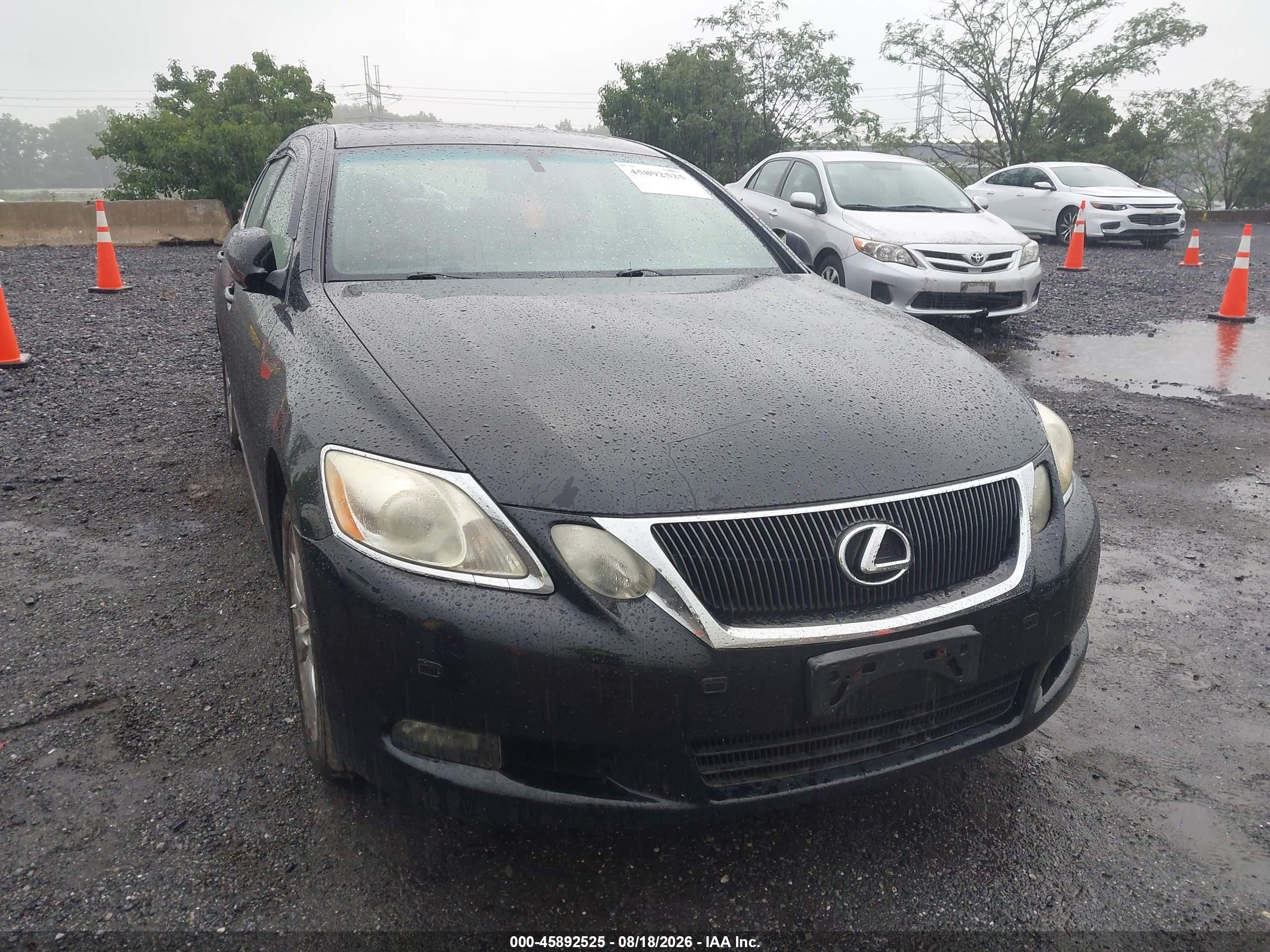2008 Lexus Gs 350   Черный vin: JTHCE96SX80018947