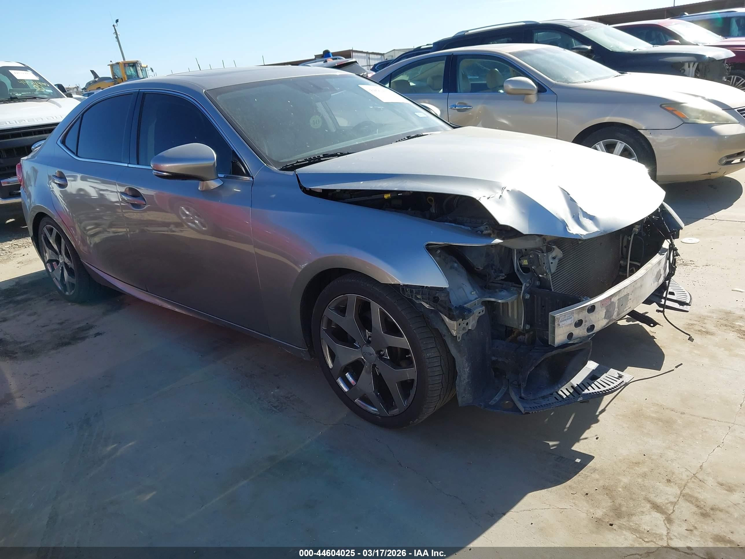 2014 Lexus Is 250   Silver vin: JTHCF1D20E5001414
