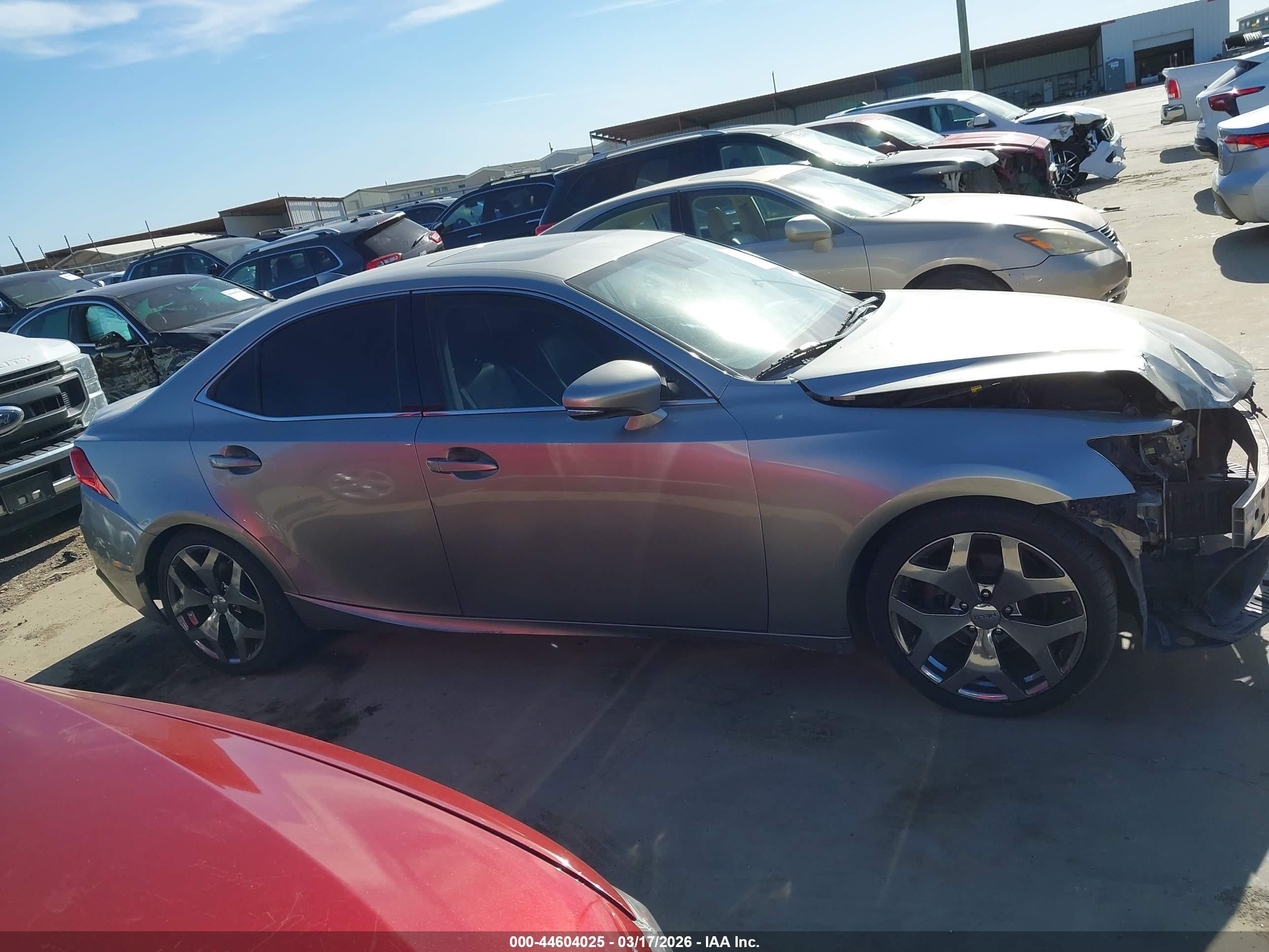 2014 Lexus Is 250   Silver vin: JTHCF1D20E5001414