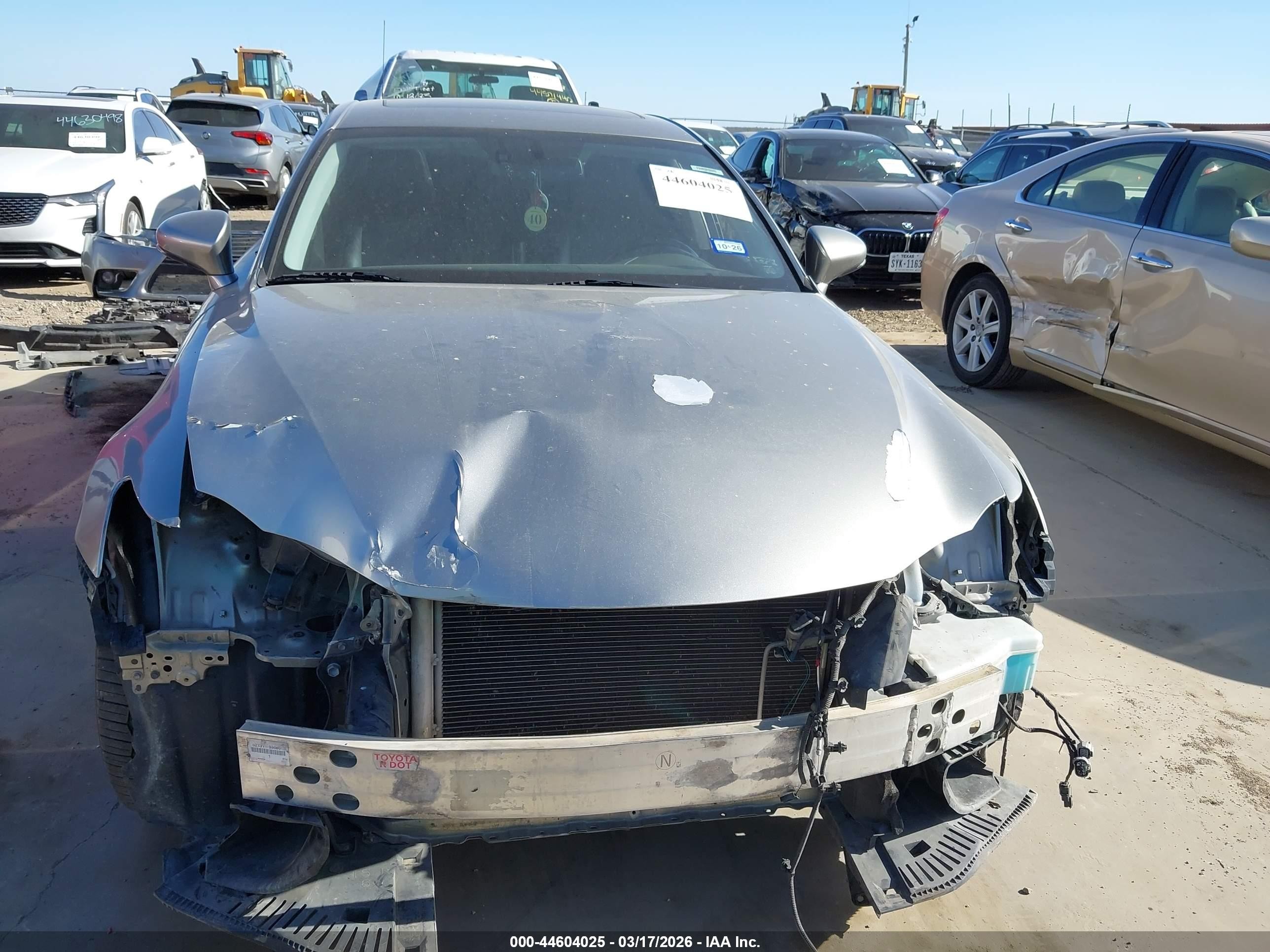 2014 Lexus Is 250   Silver vin: JTHCF1D20E5001414