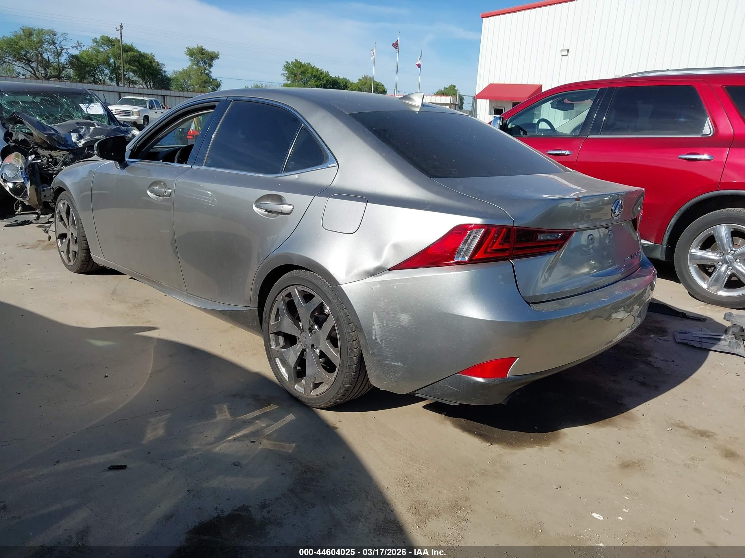 2014 Lexus Is 250   Silver vin: JTHCF1D20E5001414
