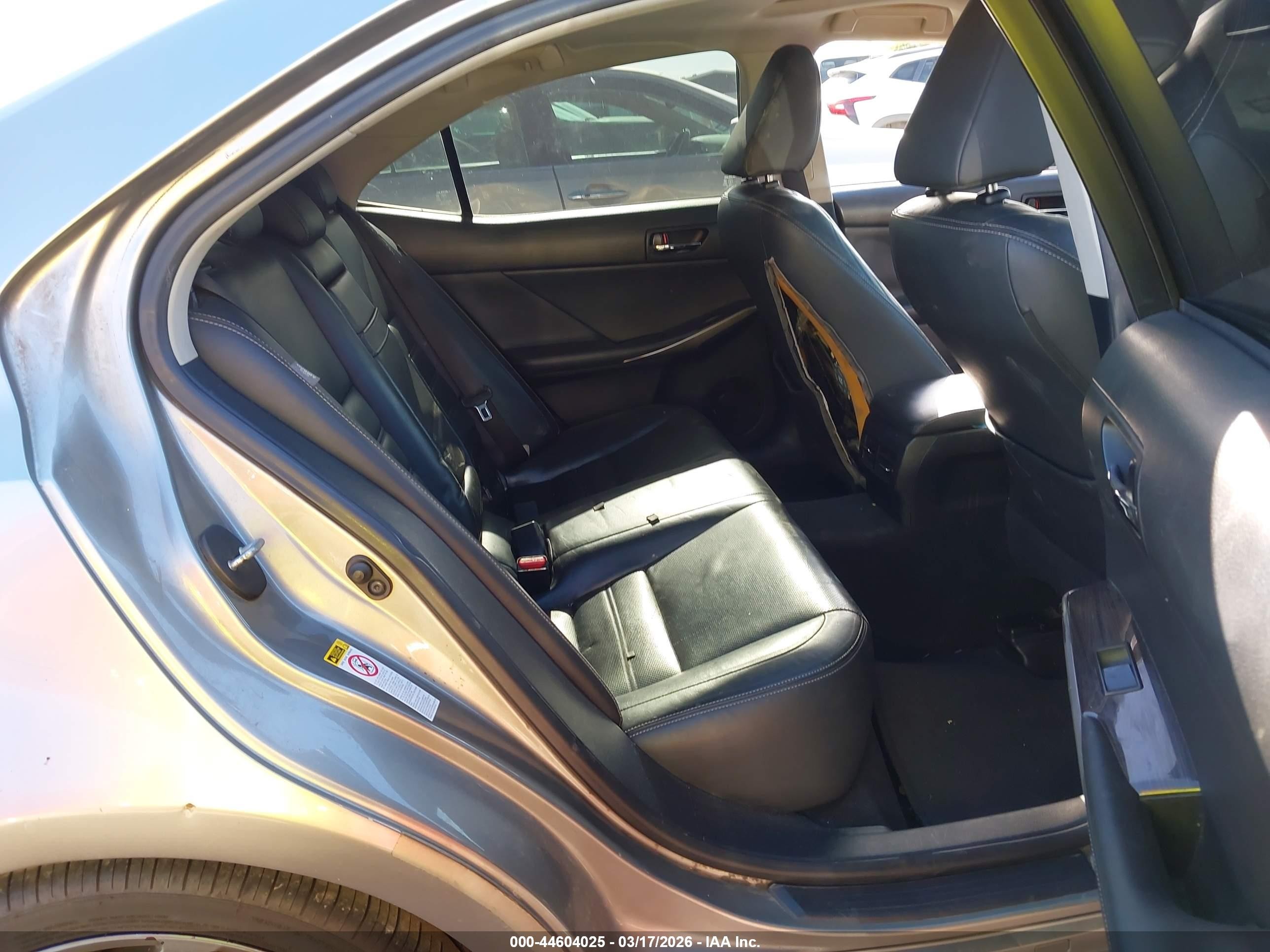 2014 Lexus Is 250   Silver vin: JTHCF1D20E5001414