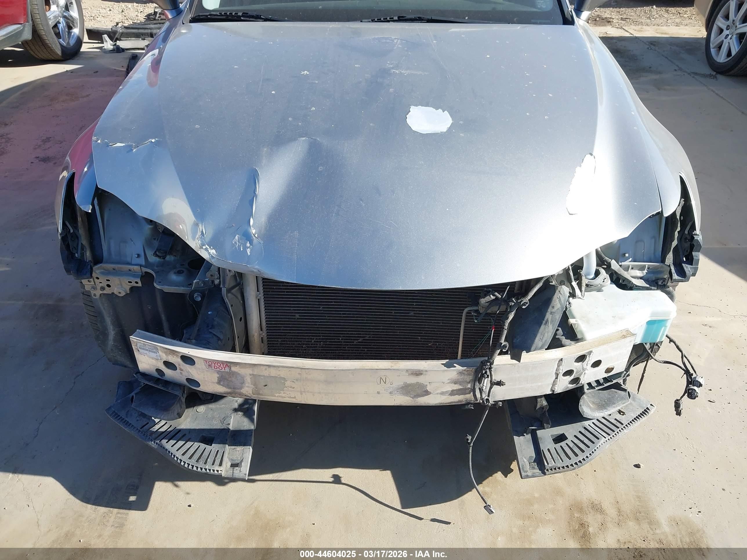 2014 Lexus Is 250   Silver vin: JTHCF1D20E5001414