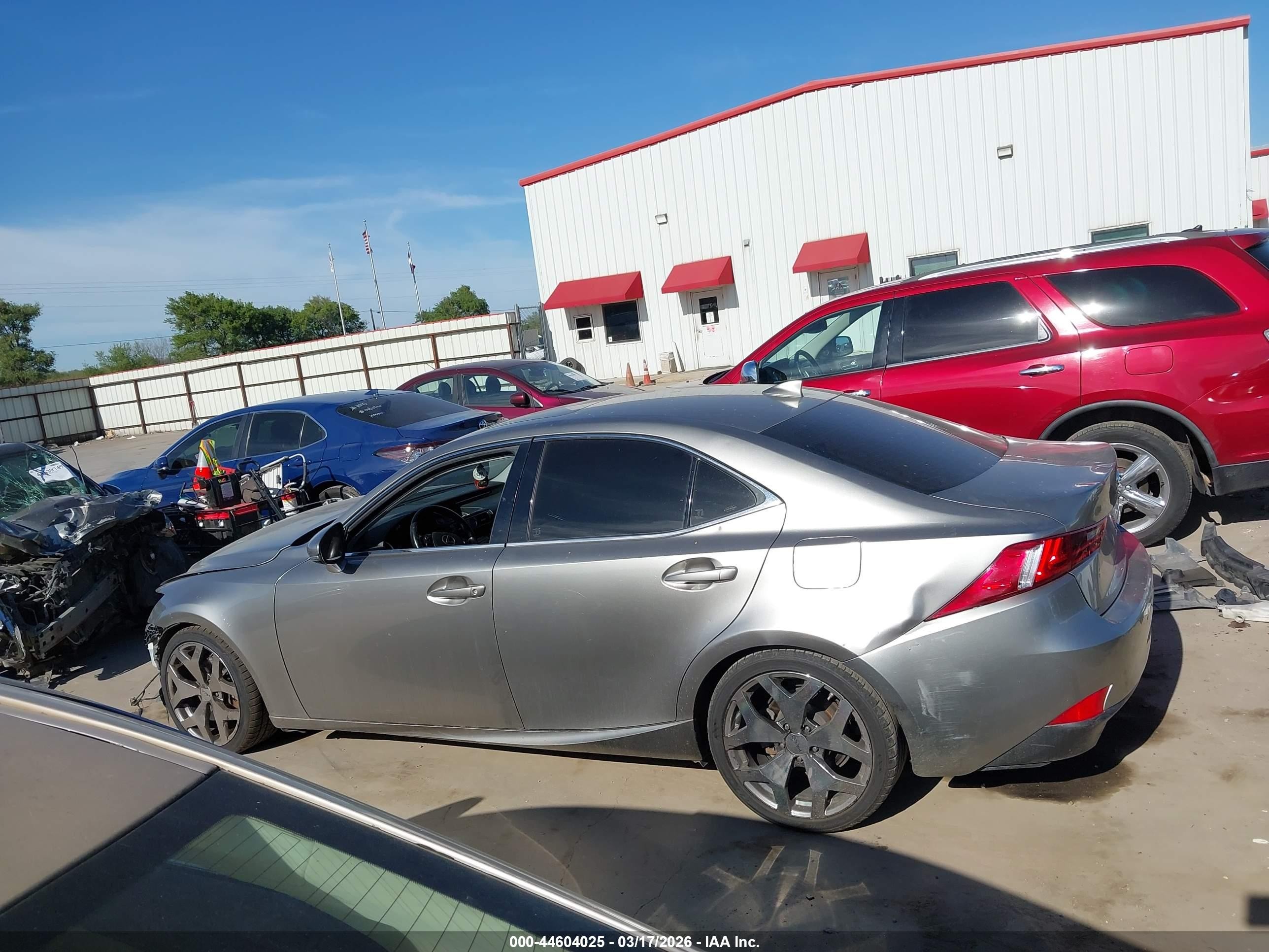 2014 Lexus Is 250   Silver vin: JTHCF1D20E5001414