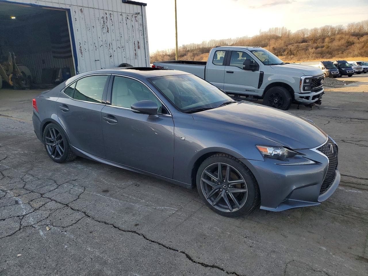 2014 Lexus Is 250 Base Gray vin: JTHCF1D20E5007732