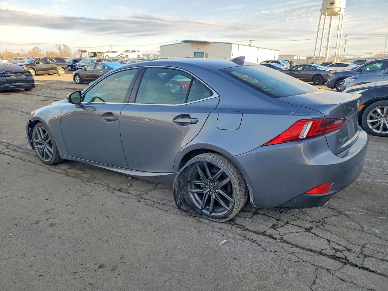 2014 Lexus Is 250 Base Gray vin: JTHCF1D20E5007732