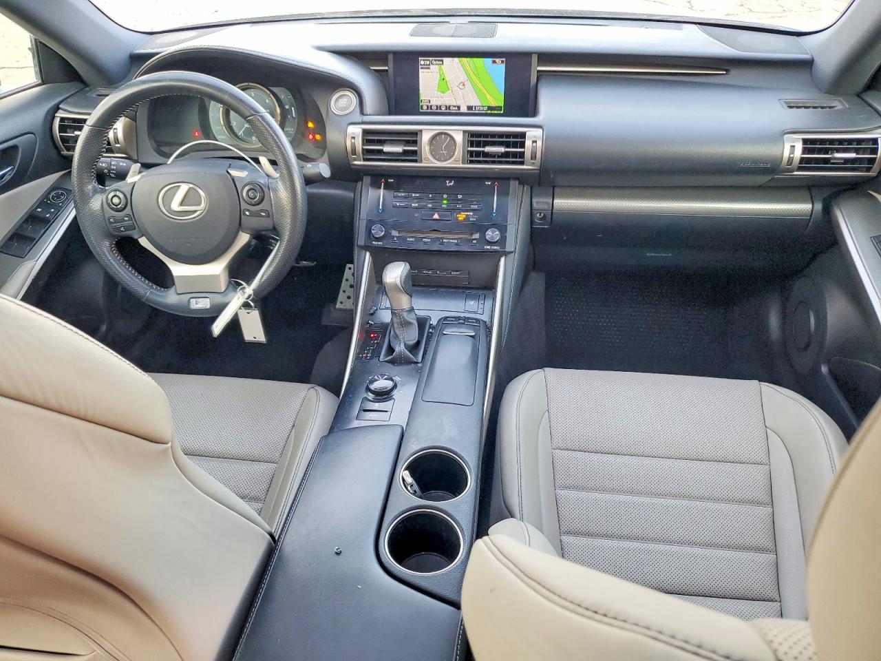 2014 Lexus Is 250 Base Gray vin: JTHCF1D20E5007732