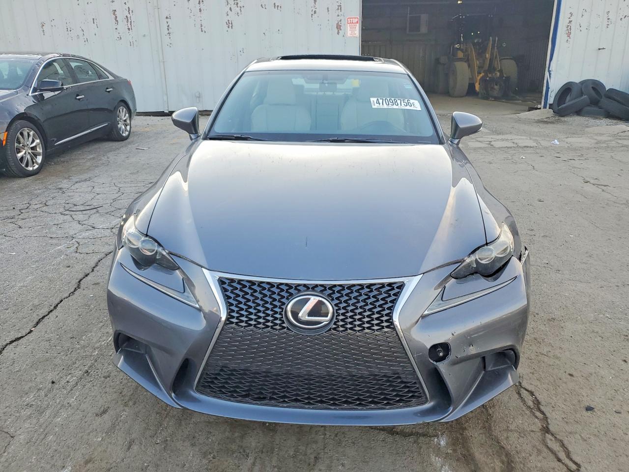 2014 Lexus Is 250 Base Gray vin: JTHCF1D20E5007732