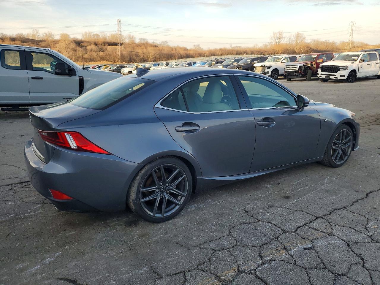 2014 Lexus Is 250 Base Gray vin: JTHCF1D20E5007732