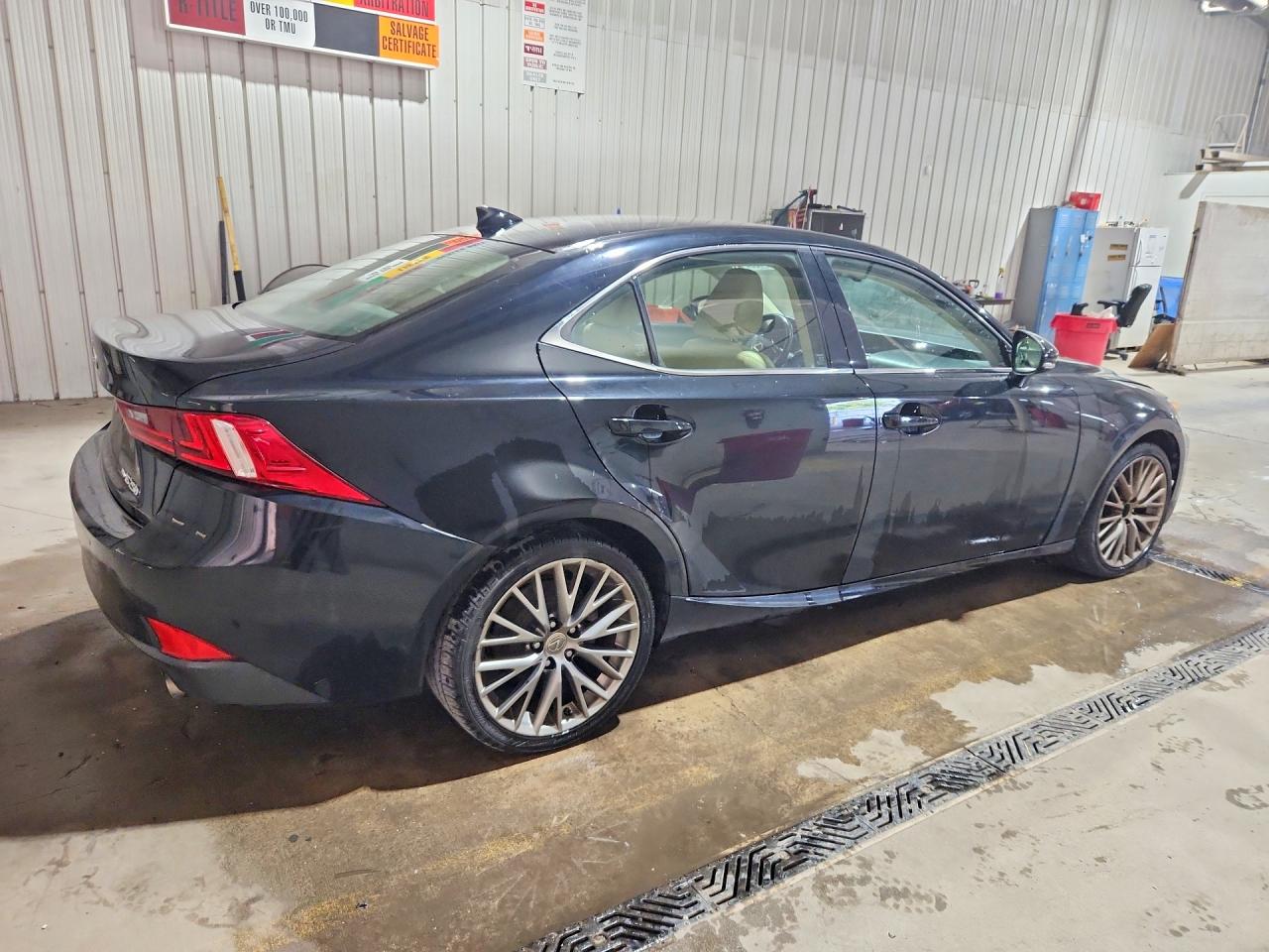 2014 Lexus Is 250 Черный vin: JTHCF1D20E5014115