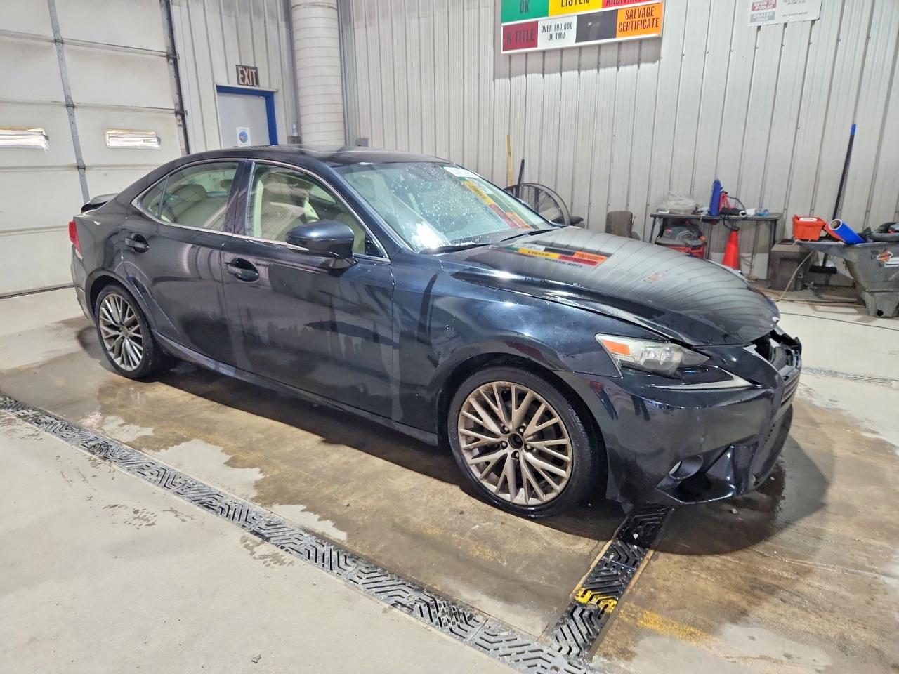 2014 Lexus Is 250 Черный vin: JTHCF1D20E5014115