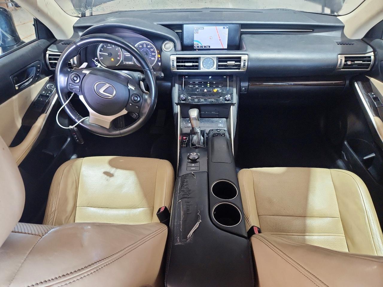2014 Lexus Is 250 Черный vin: JTHCF1D20E5014115