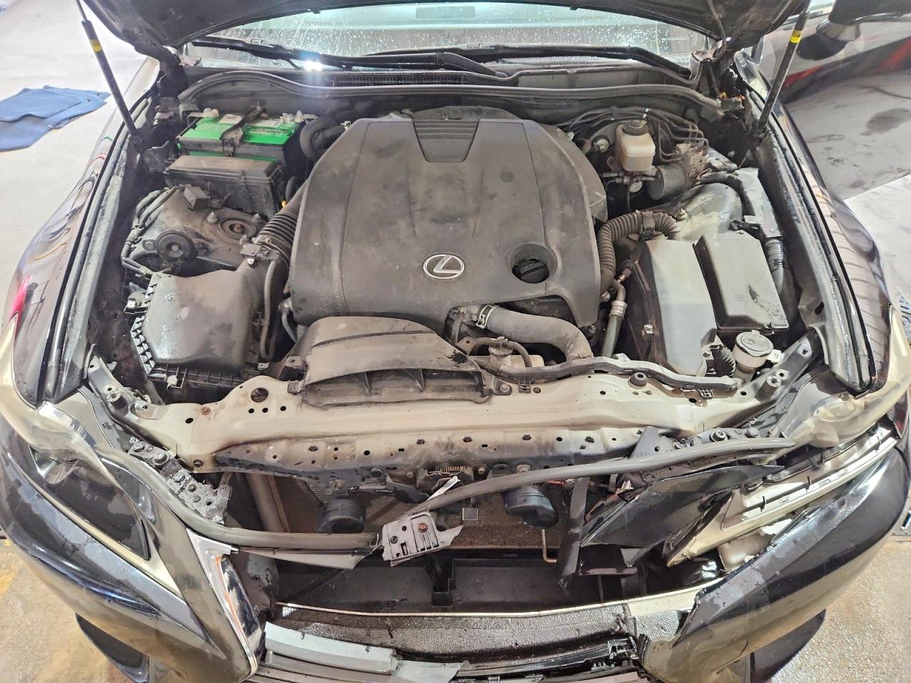 2014 Lexus Is 250 Черный vin: JTHCF1D20E5014115