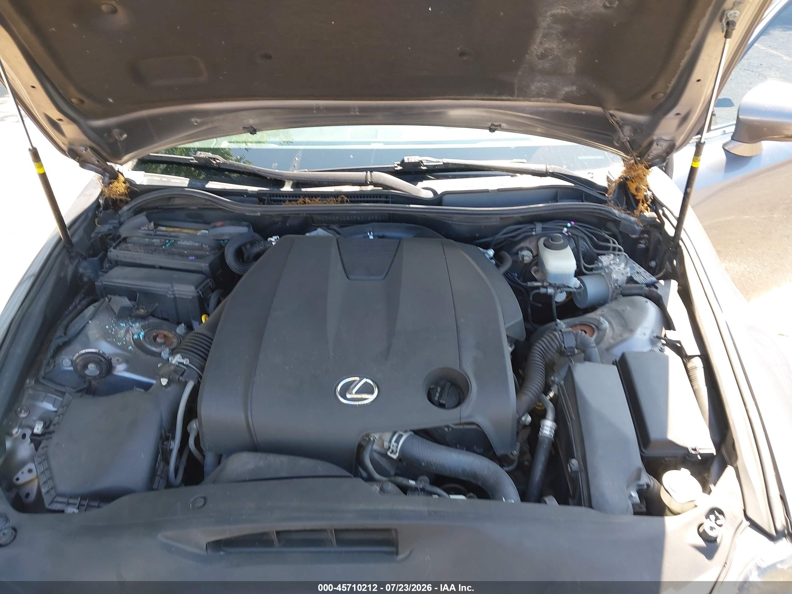 2015 Lexus Is 250   Gray vin: JTHCF1D20F5016934